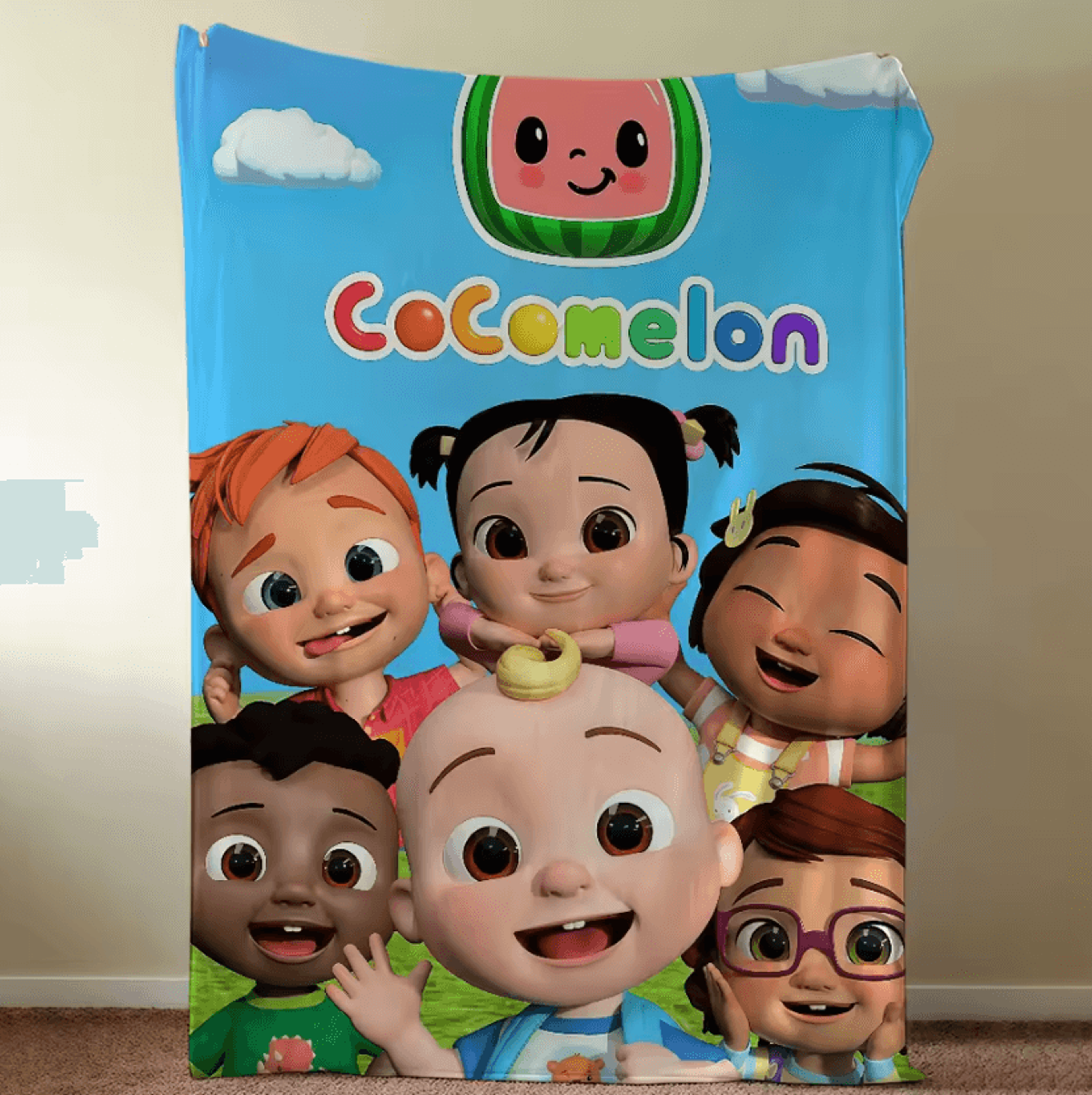 CoComelon Kids Plush Throw Blanket 0
