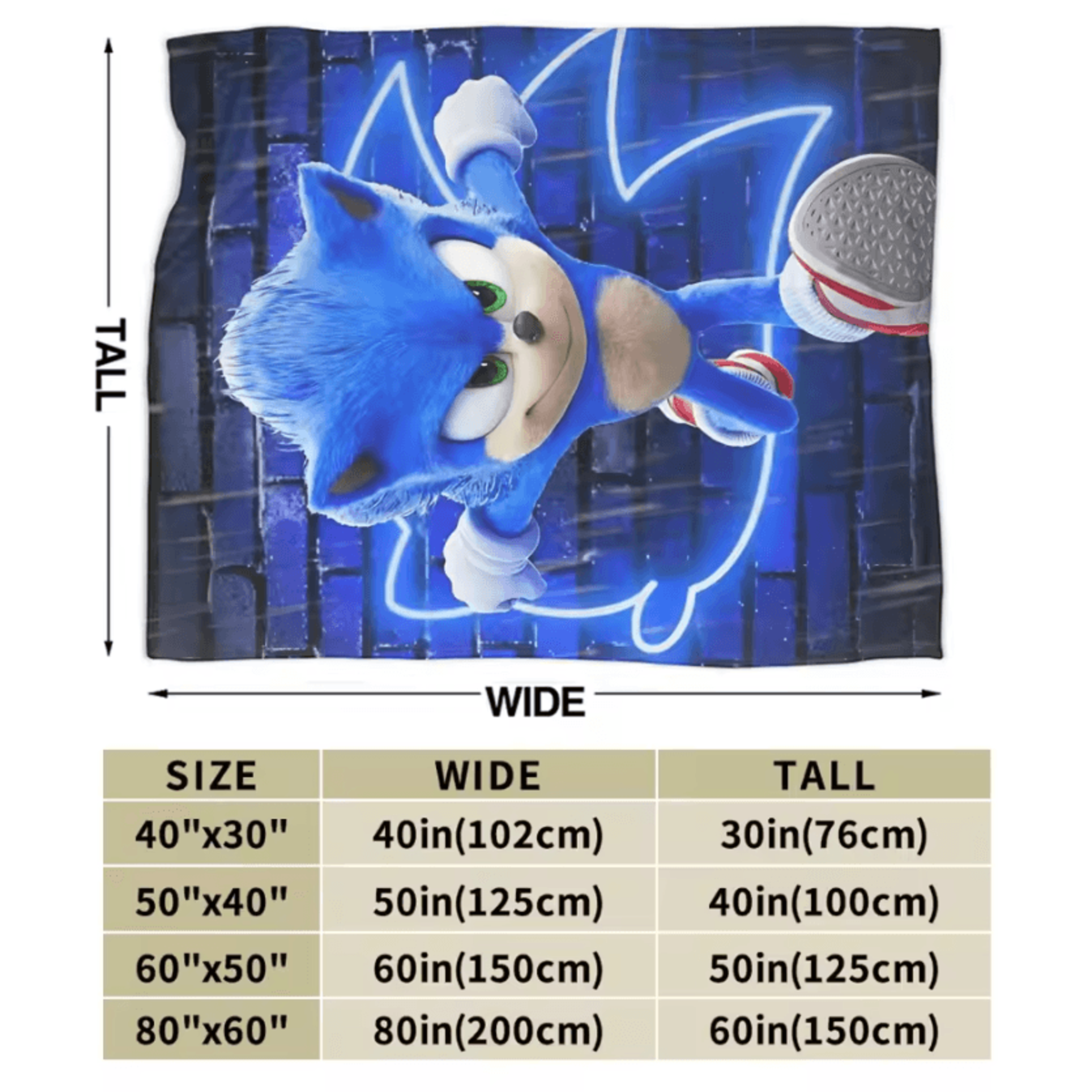 Sonices Retro Gaming Flannel Throw Blanket 4