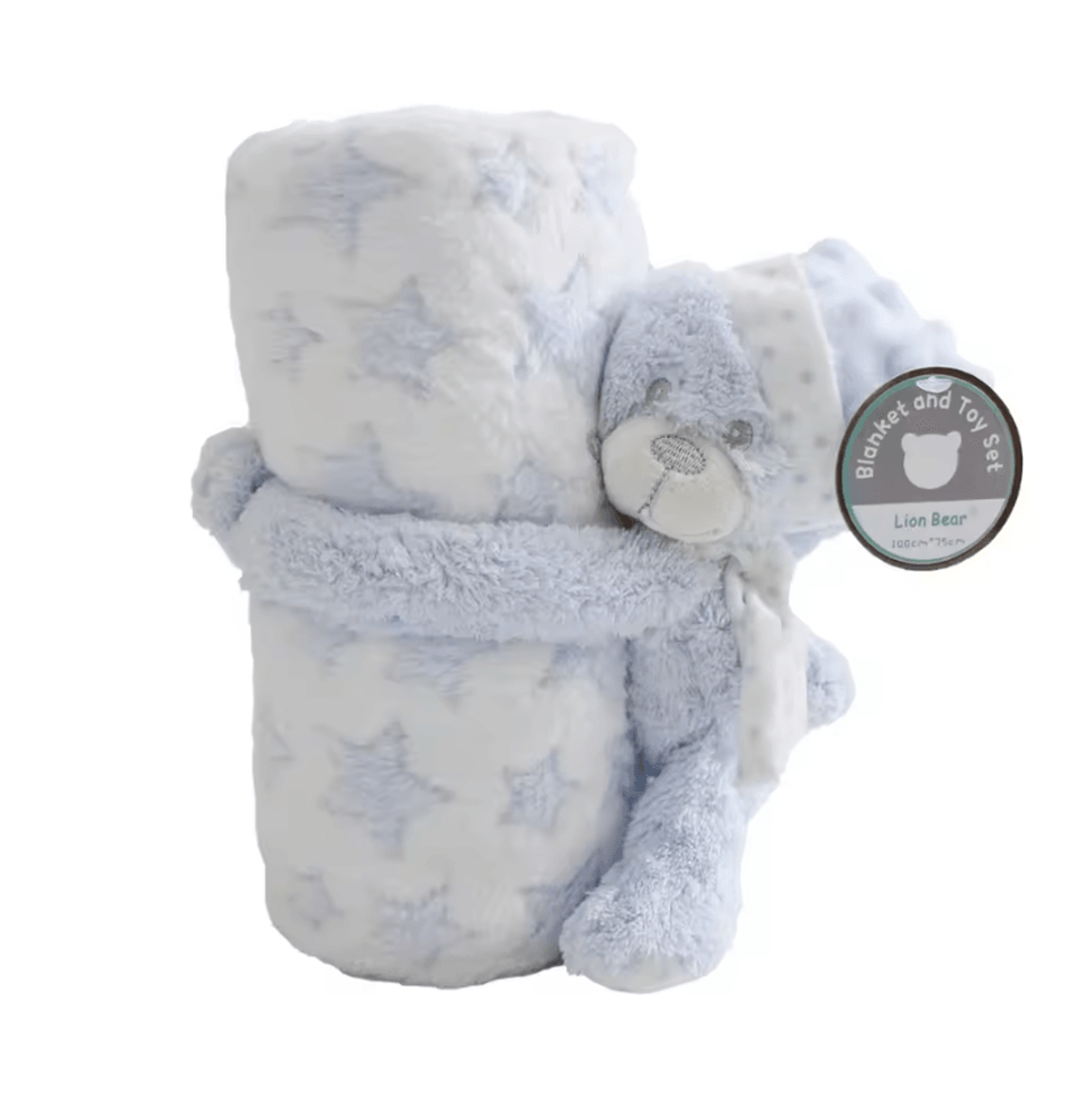 Bunny Plush And Flannel Baby Blanket Gift Set 5