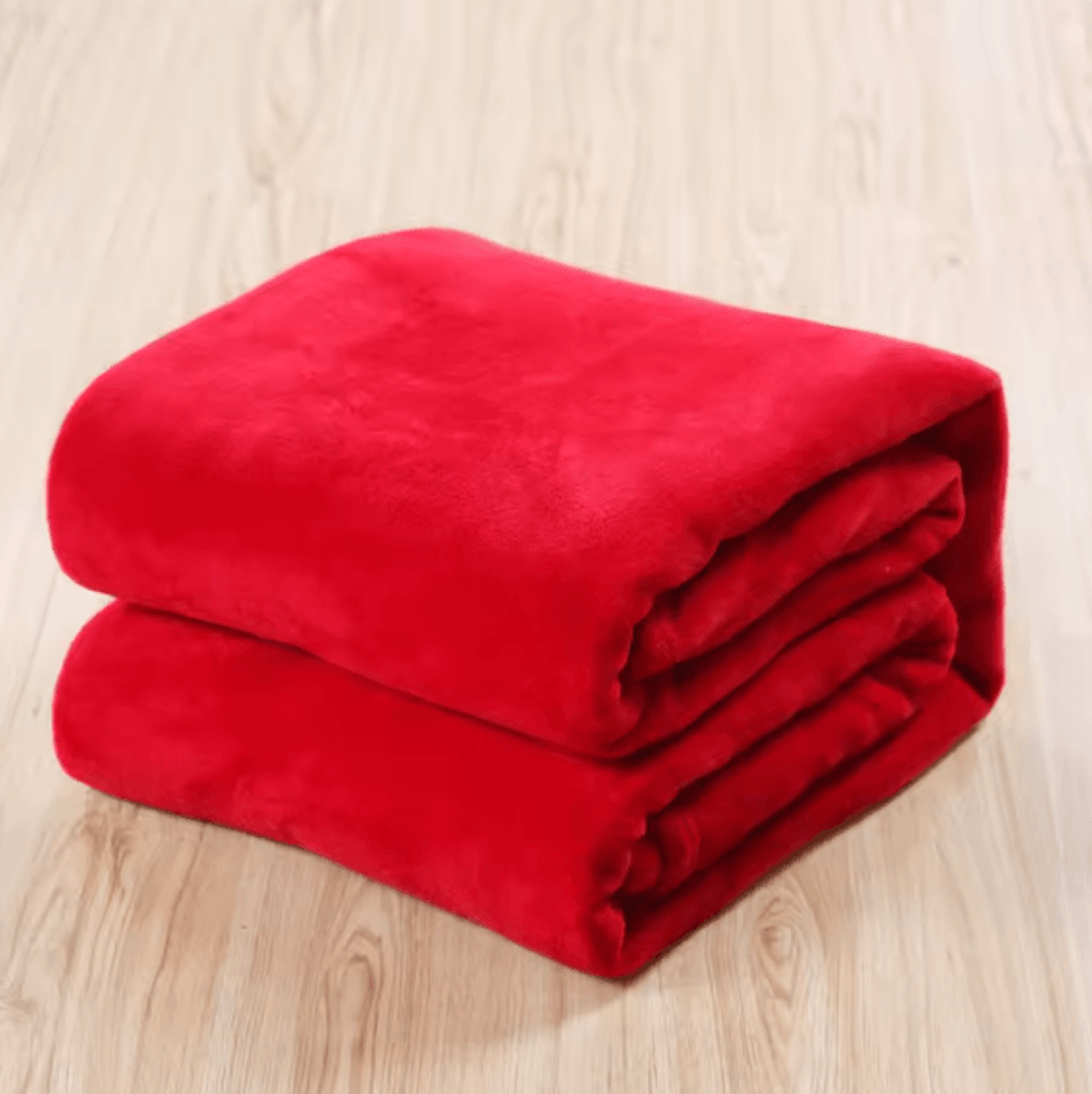 Solid Color Flannel Bed And Sofa Blanket 7