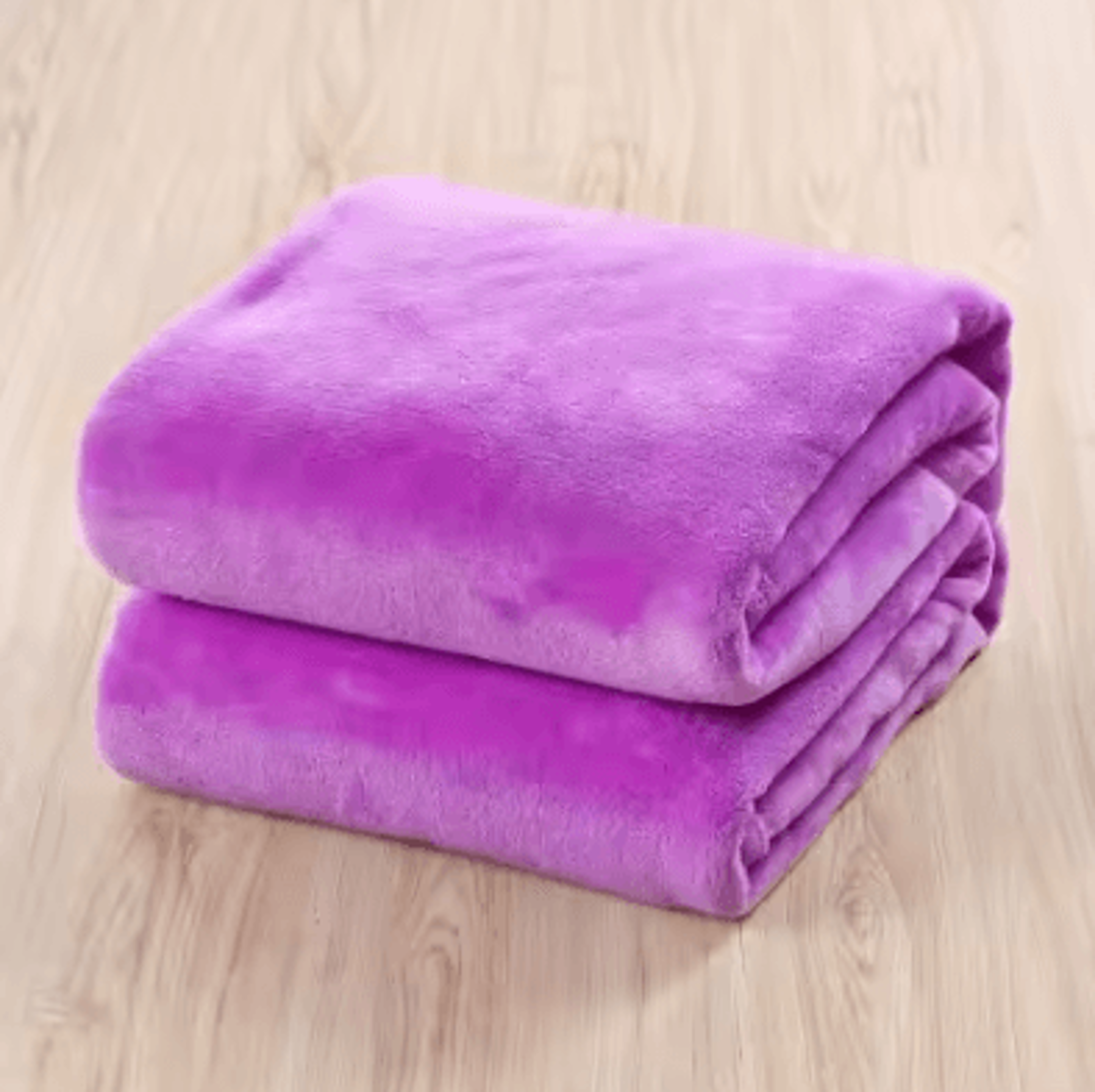 Solid Color Flannel Bed And Sofa Blanket 3