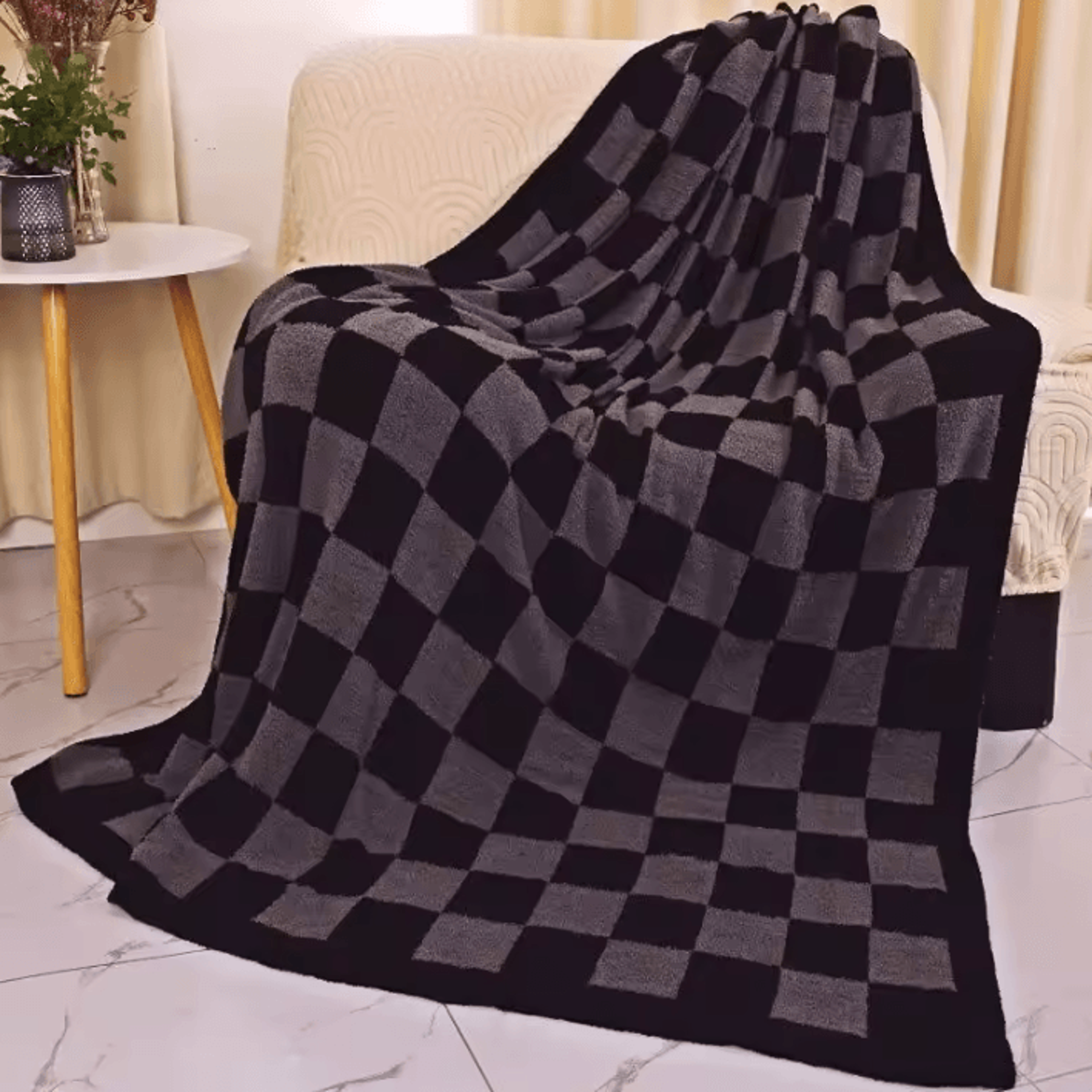 Nordic Thickened Four Season Sofa Throw Blanket 9