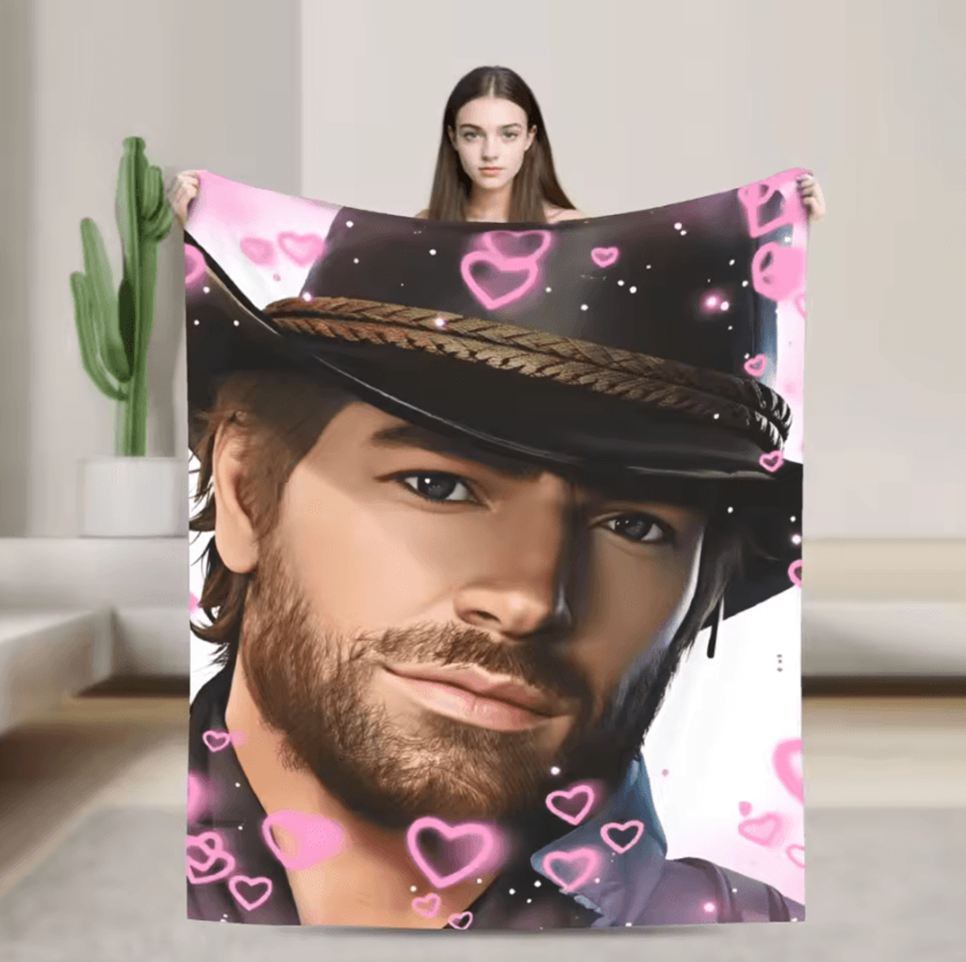 Arthur Morgan Soft Flannel Throw Blanket 14