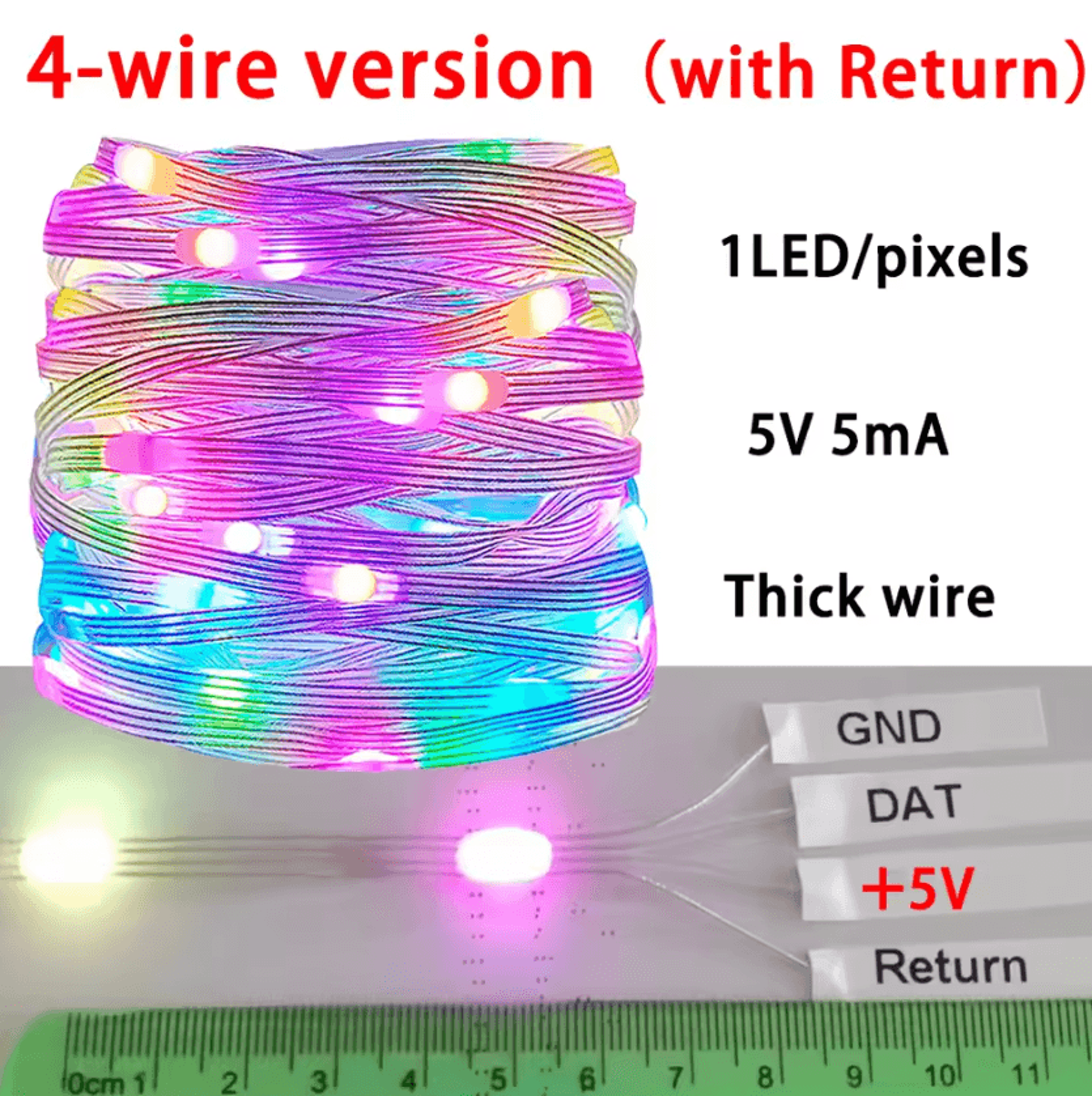 20M 400 LED RGBIC Dreamcolor String Lights 5