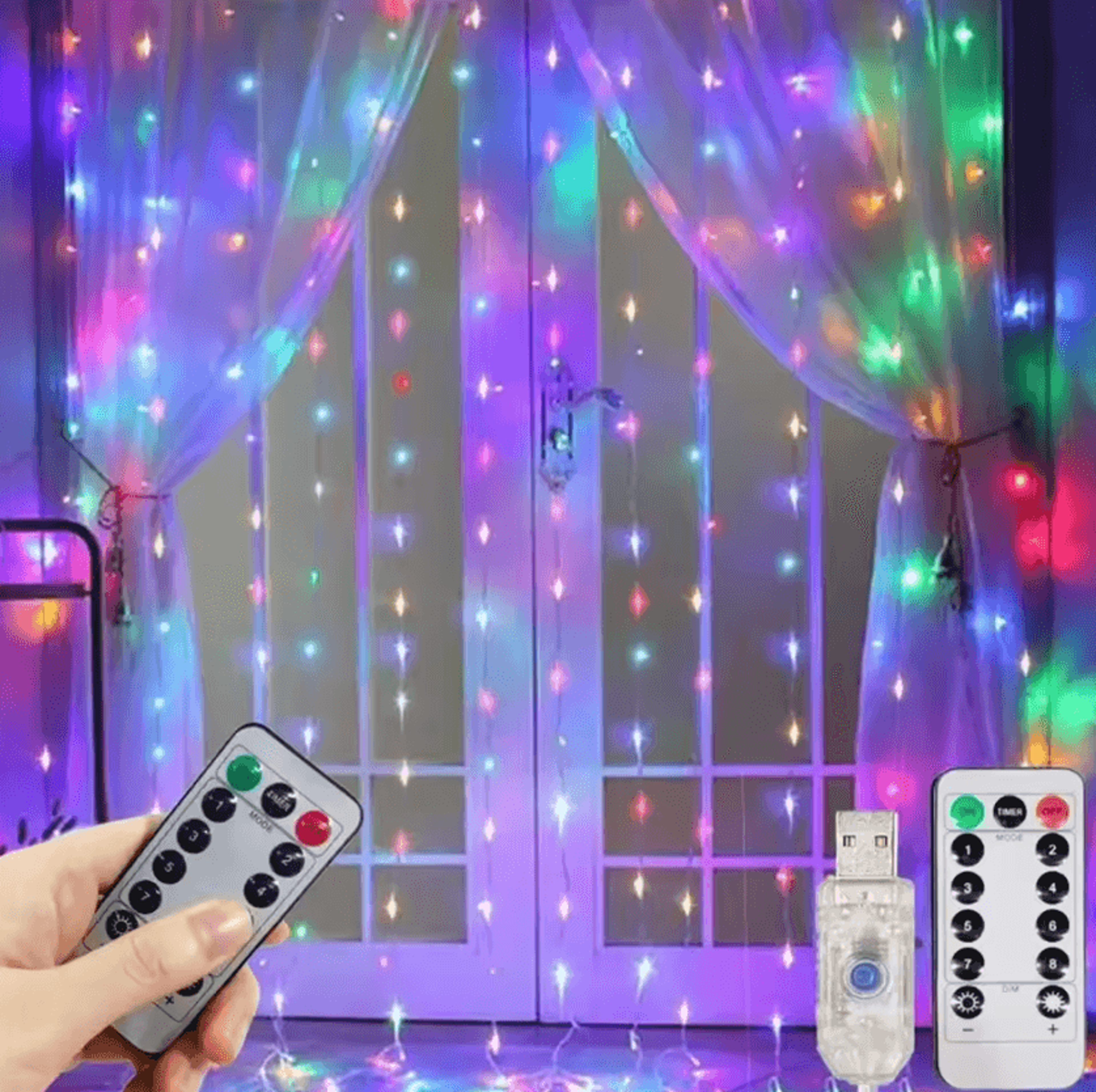 8 Mode Cascading USB Fairy Lights 1