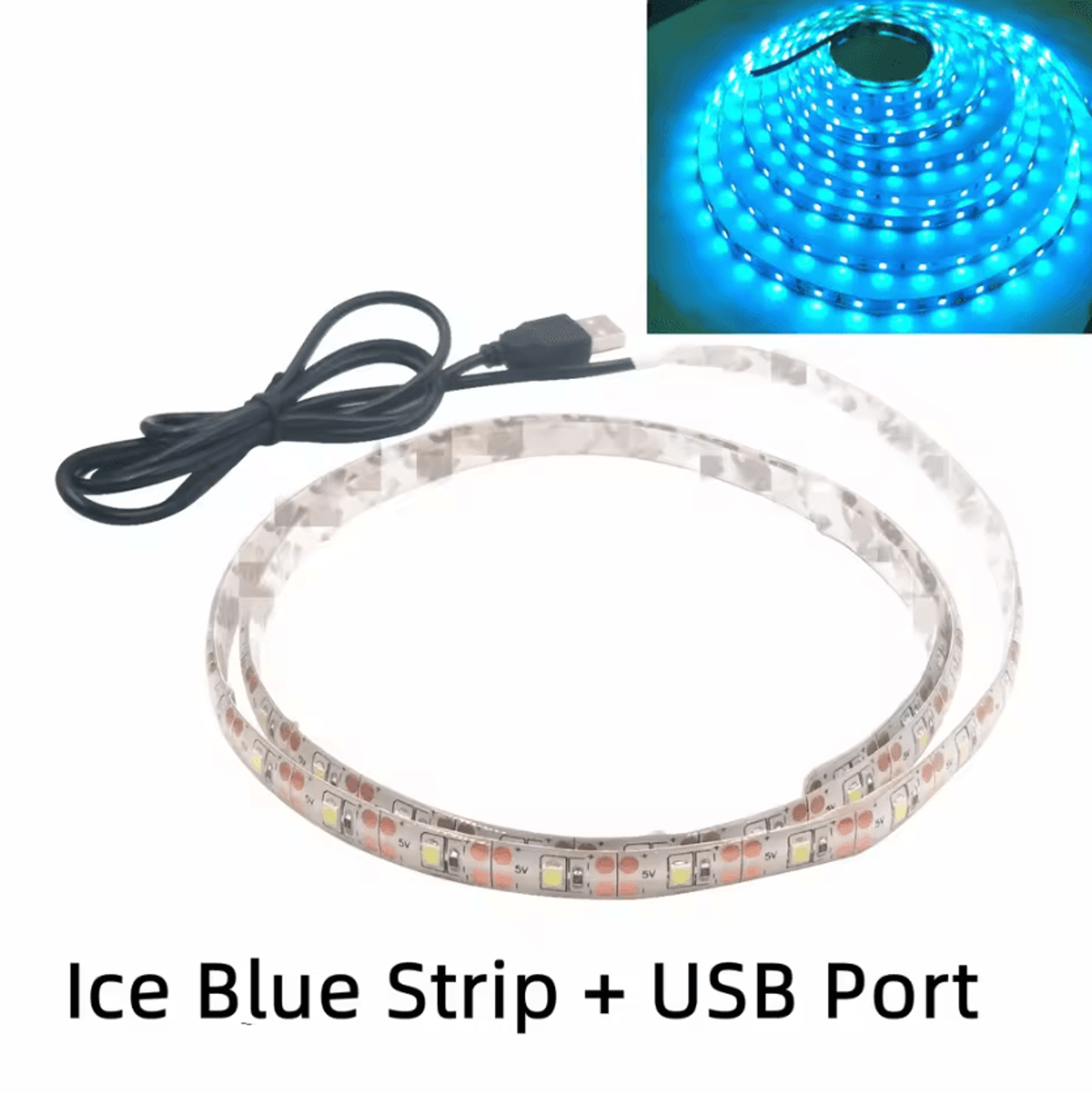 1M 5M USB LED Strip Lights For TV Backlight And Home Decors 9