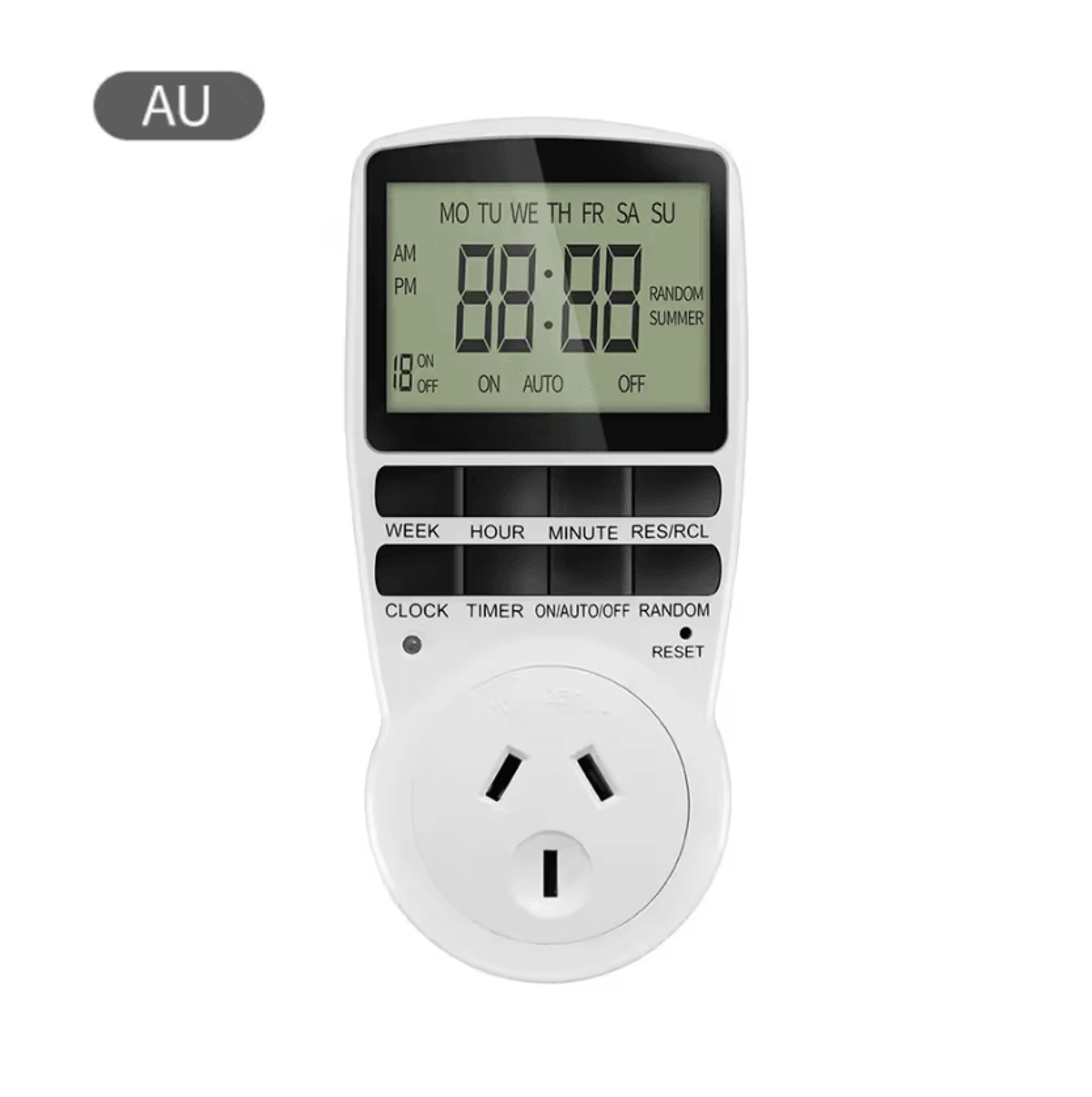220V Programmable Digital Timer Socket For Automatic Appliance Control 6