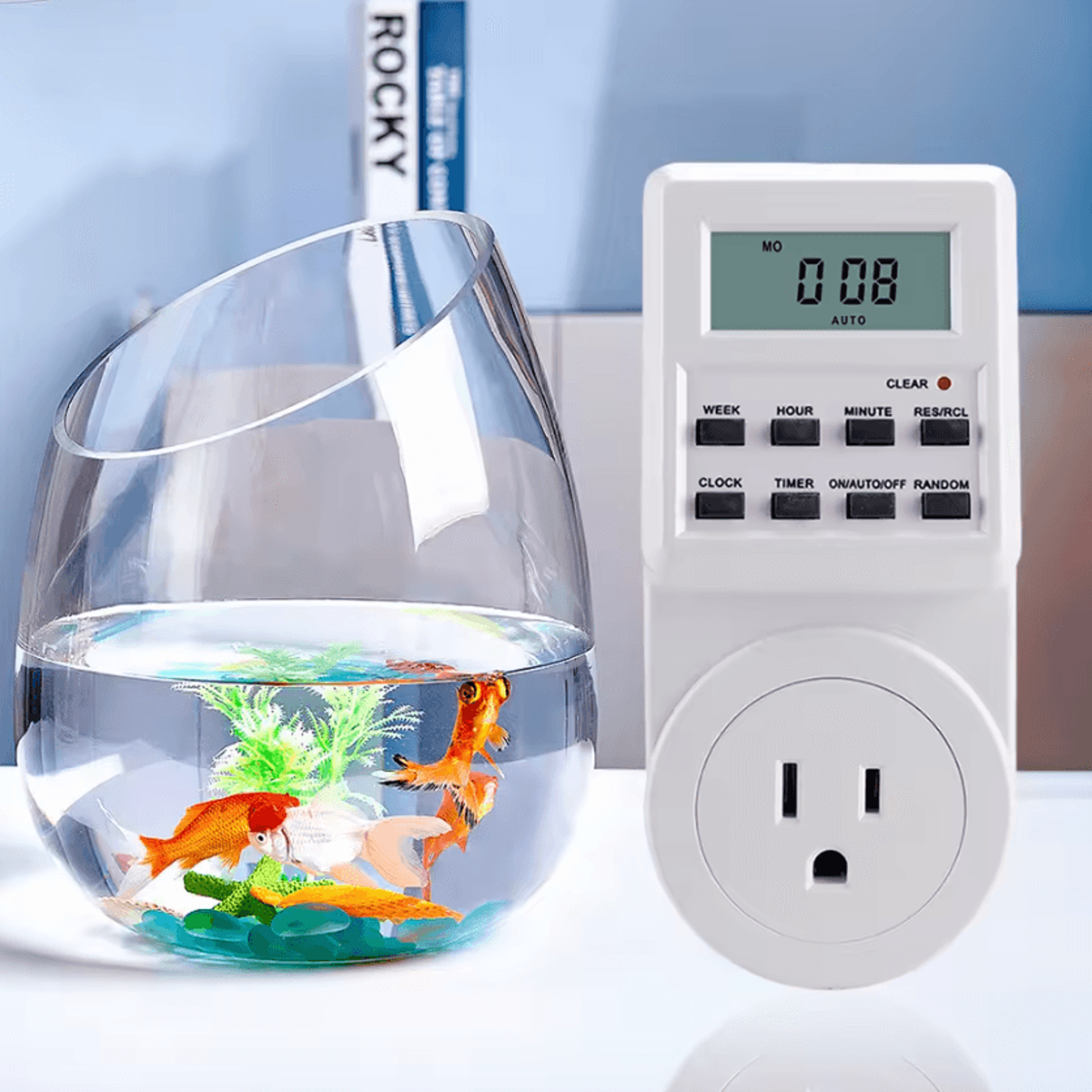 1224 Hour Programmable Digital Timer Outlet For Appliance Control 3