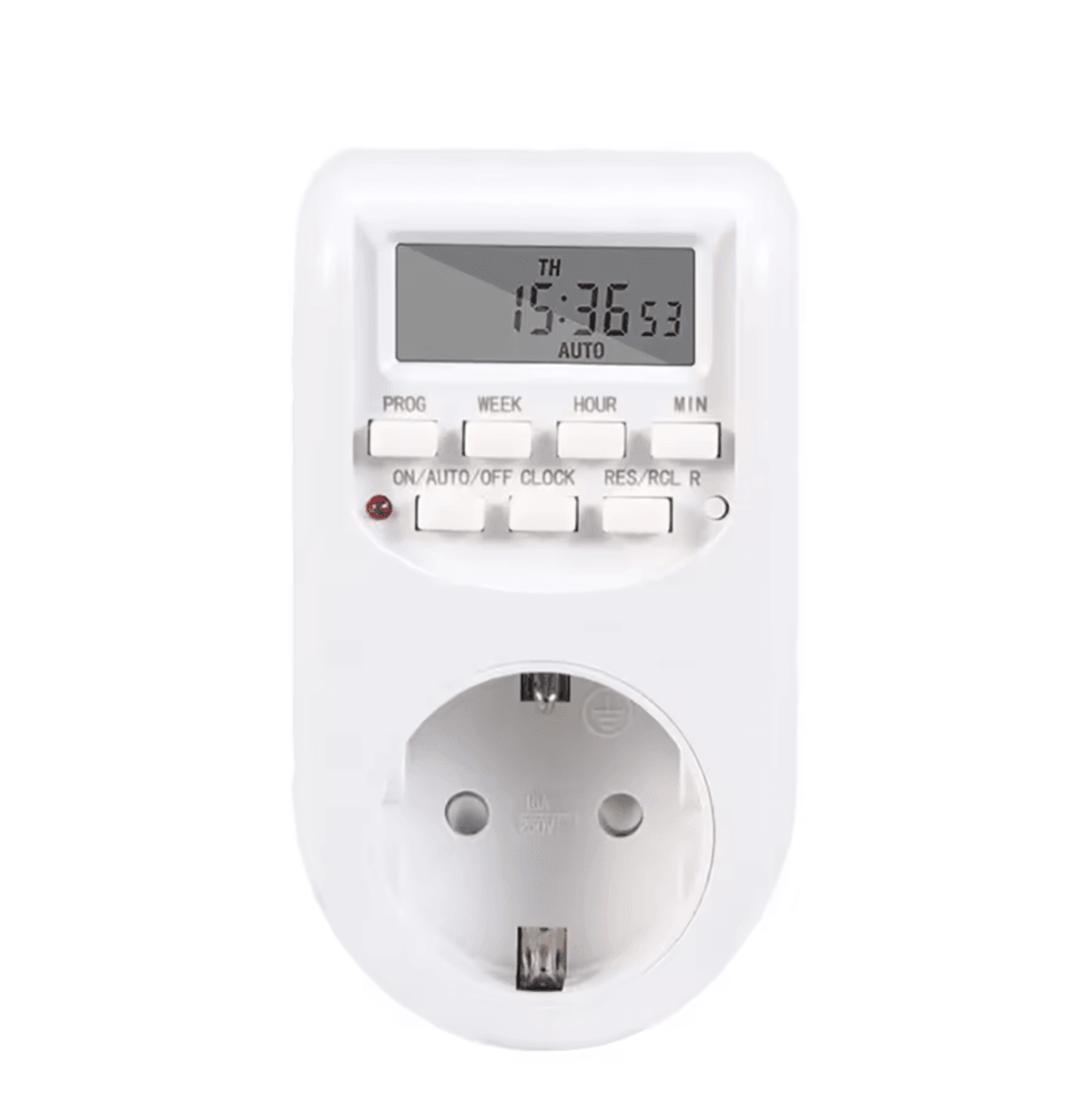 Smart Weekly EU Plug Digital Timer Socket 1