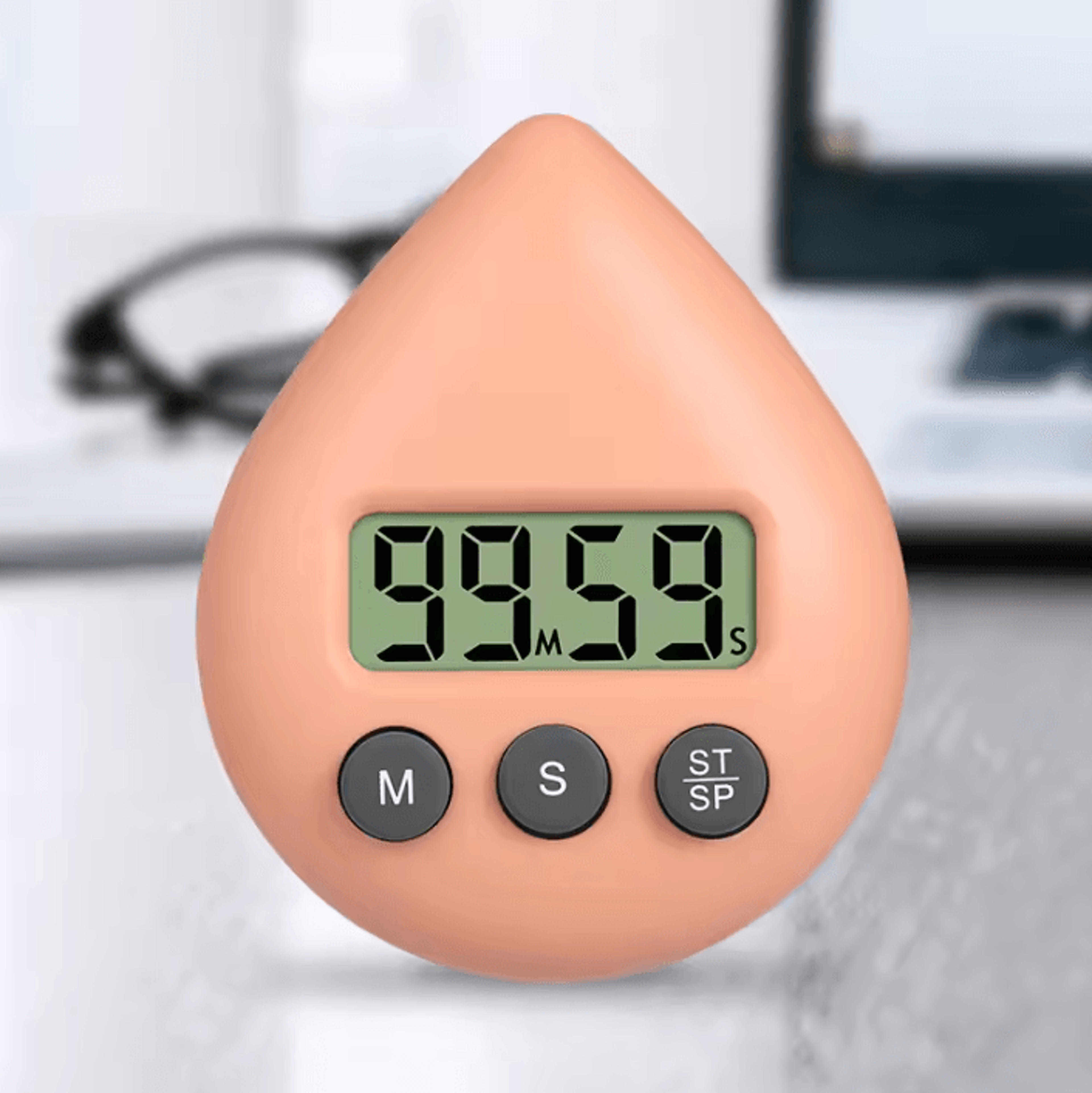 60 Minute Mechanical Kitchen Countdown Timer 4