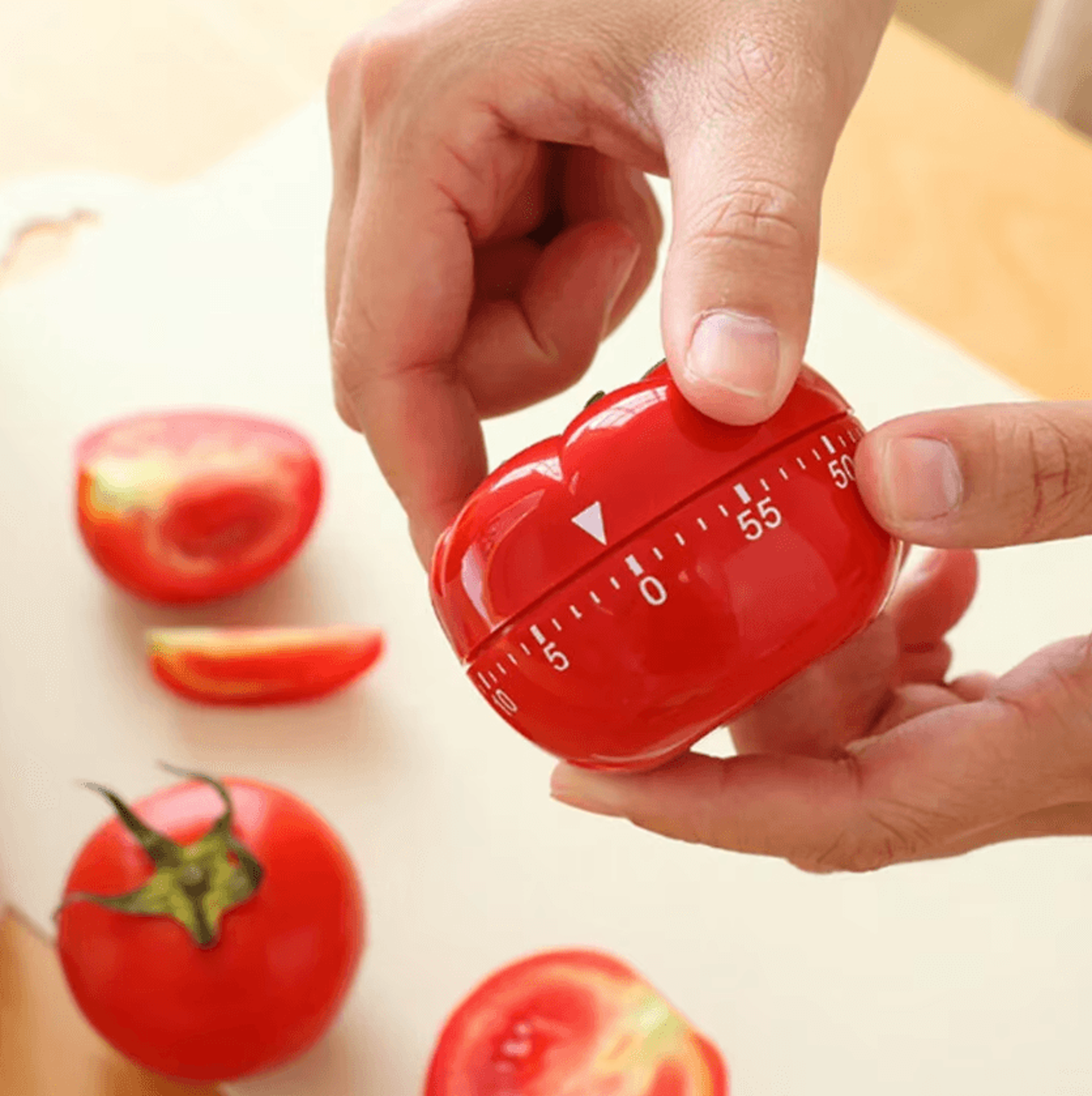 Tomato Mechanical Kitchen Timer 0