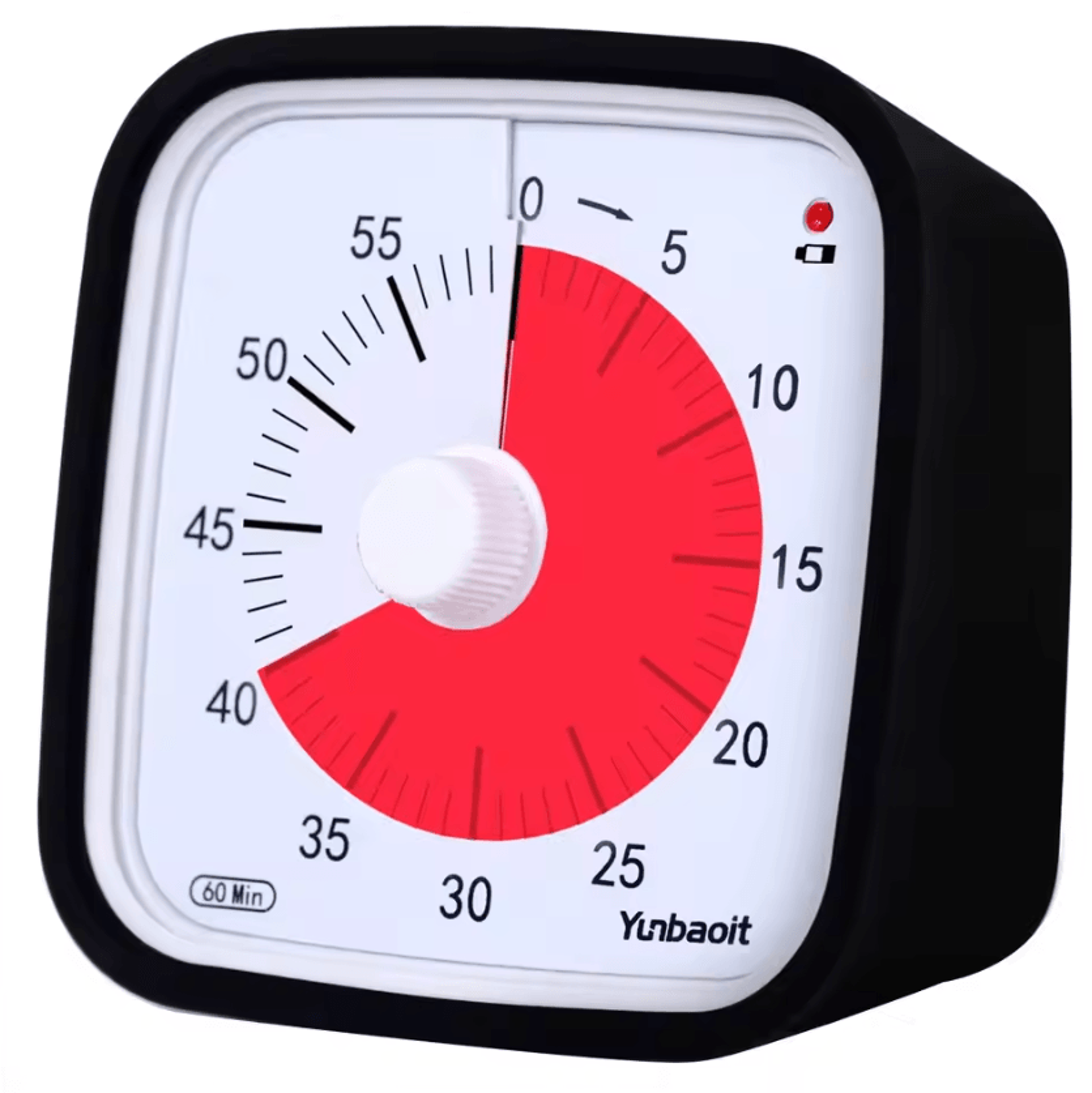 Yunbaoit VT01 Silent 60 Minute Visual Timer 4