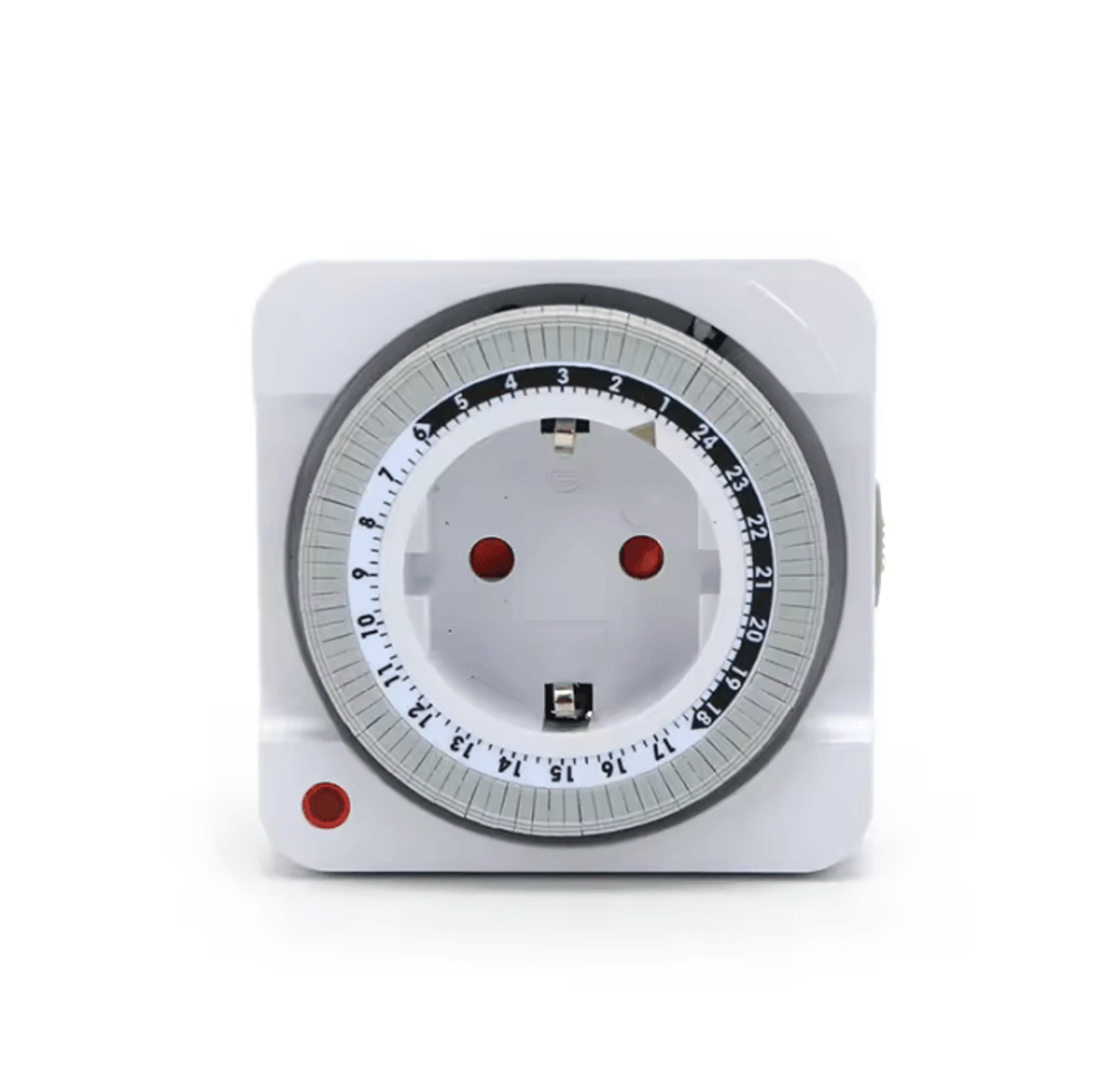 24 Hour EU Plug Mechanical Timer Socket 3