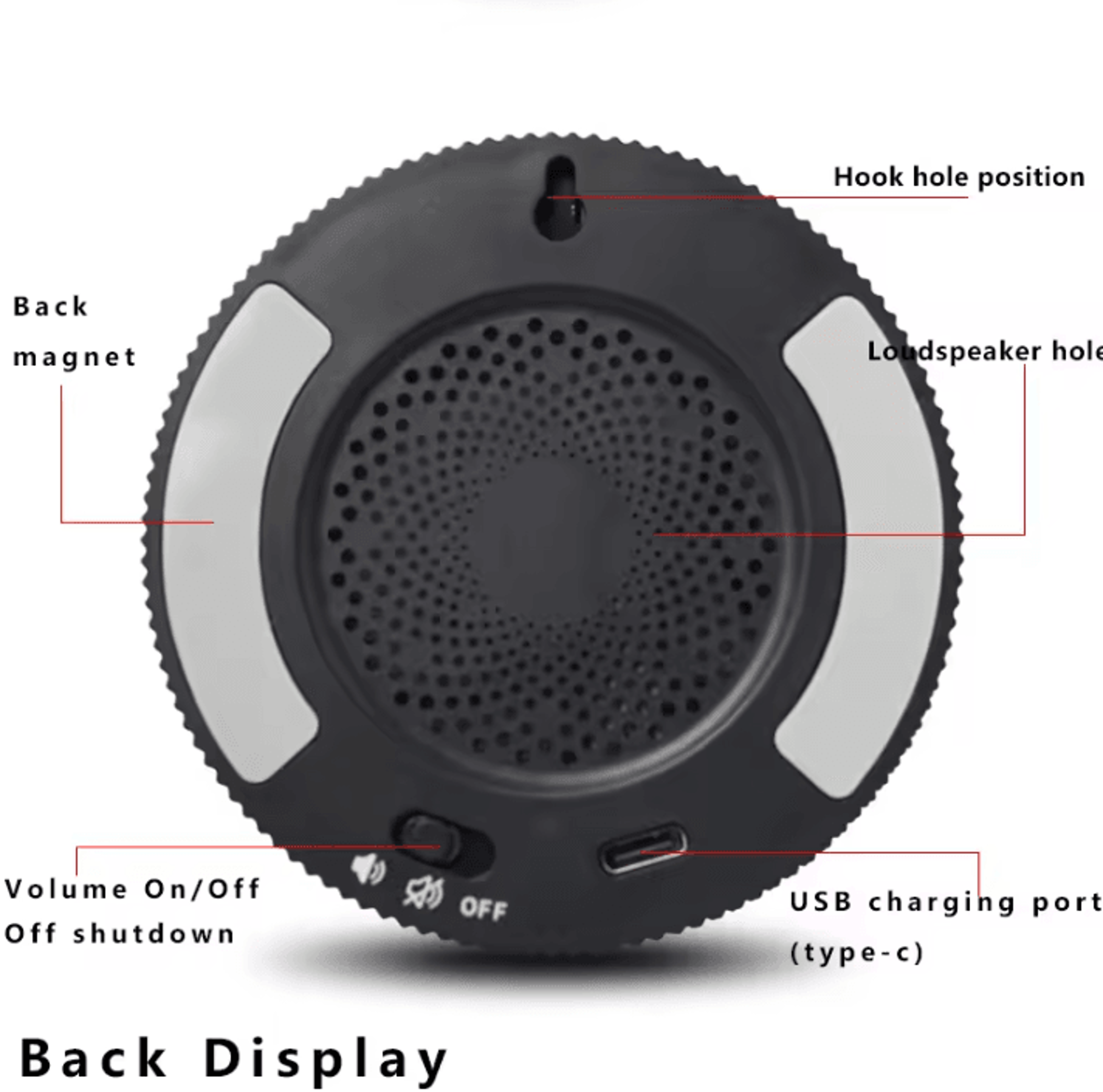 Rechargeable Magnetic Silent Digital Study Timer 1