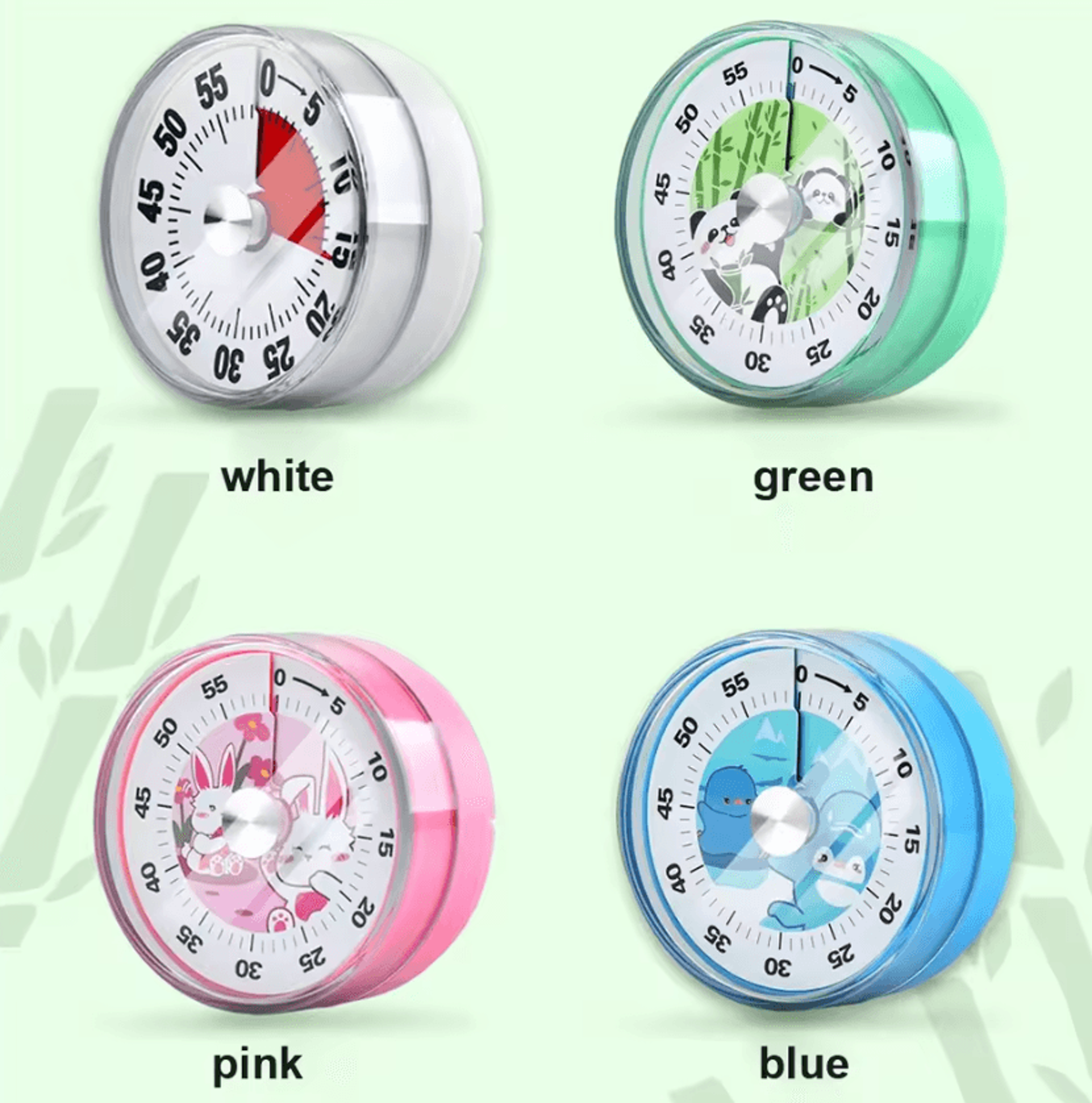 60 Minute Magnetic Visual Mechanical Timer 0