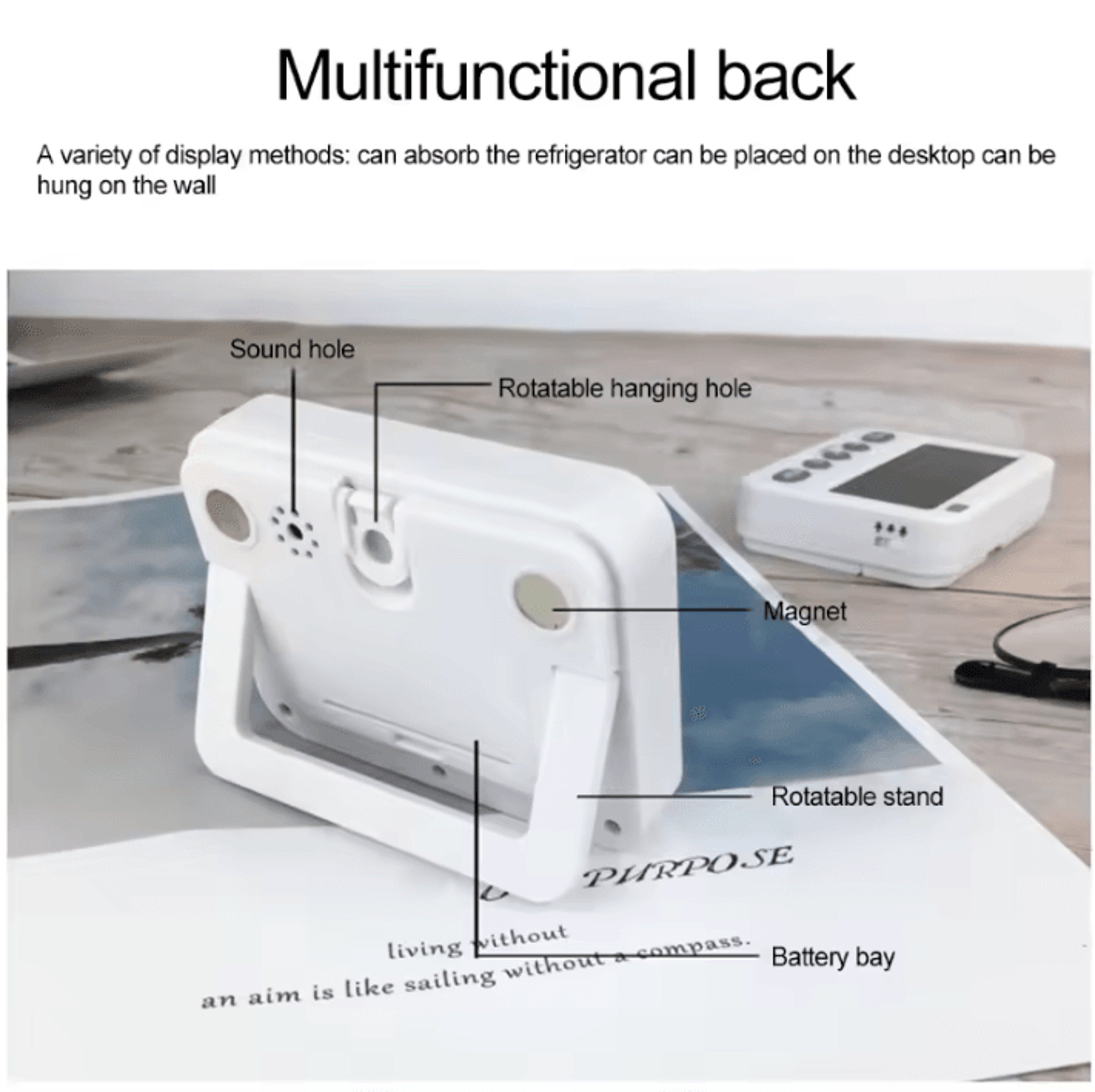 KXRE Dual Magnetic Digital Kitchen Timer 4