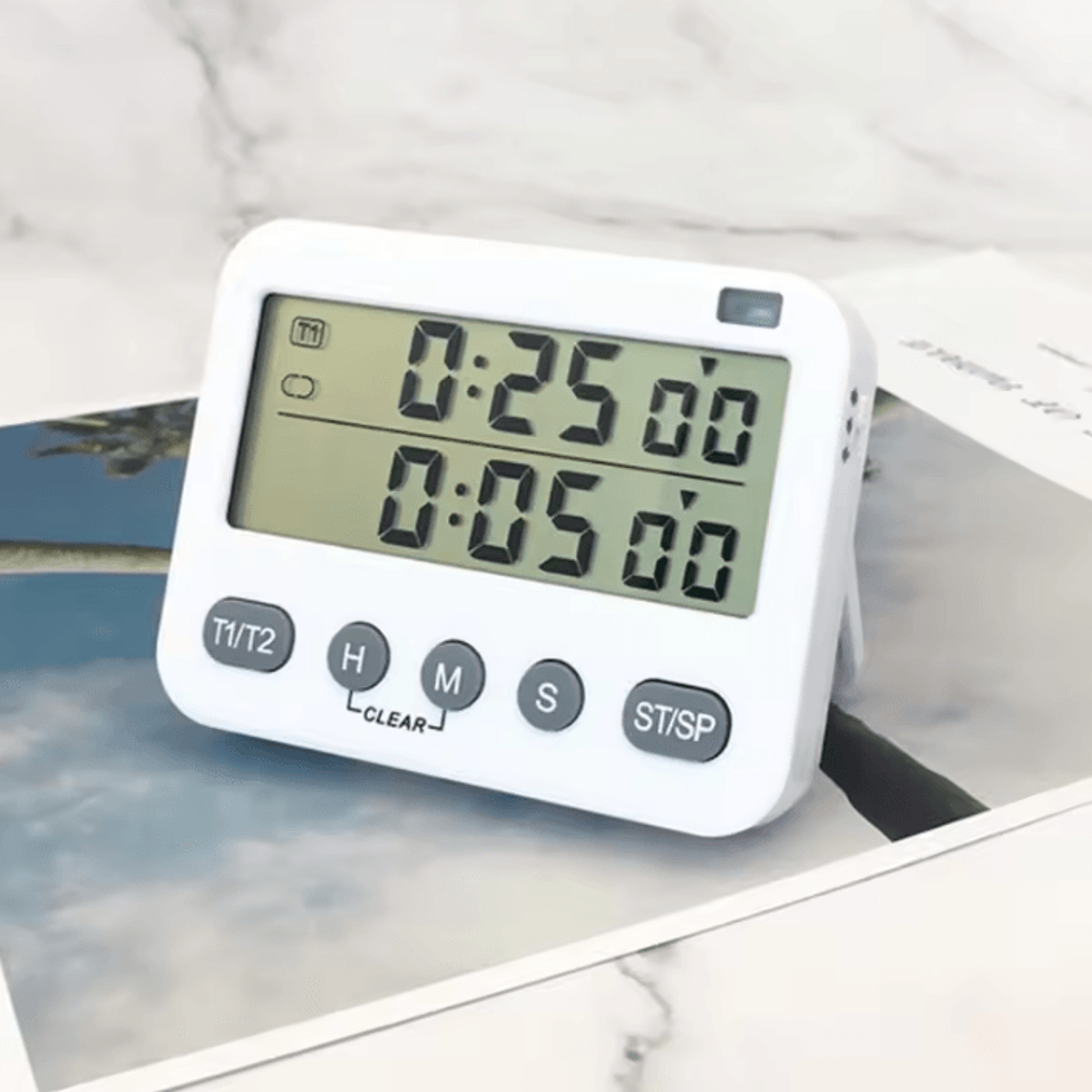KXRE Dual Magnetic Digital Kitchen Timer 1