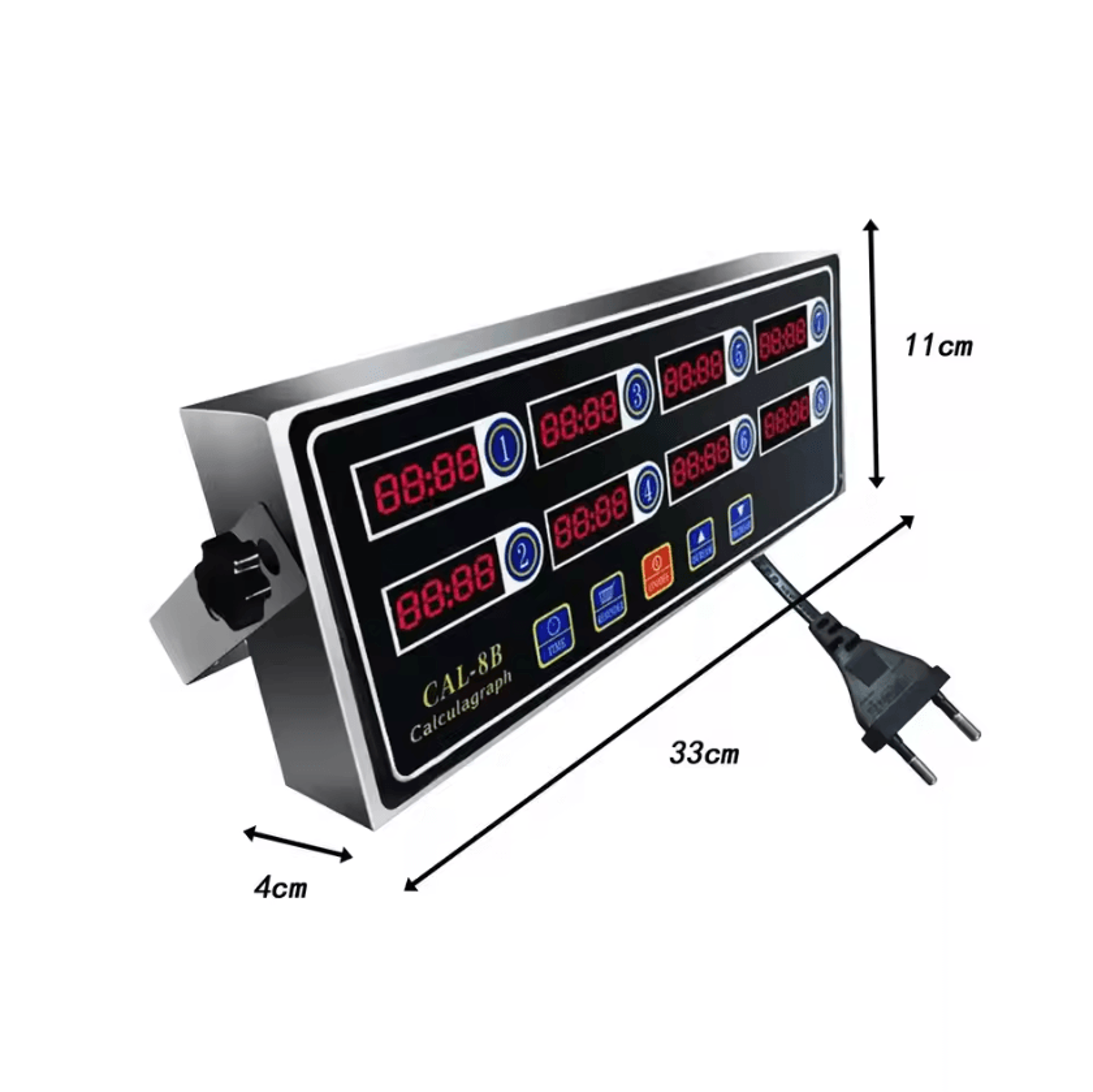 8 Channel Commercial Digital Restaurant Kitchen Timer 3