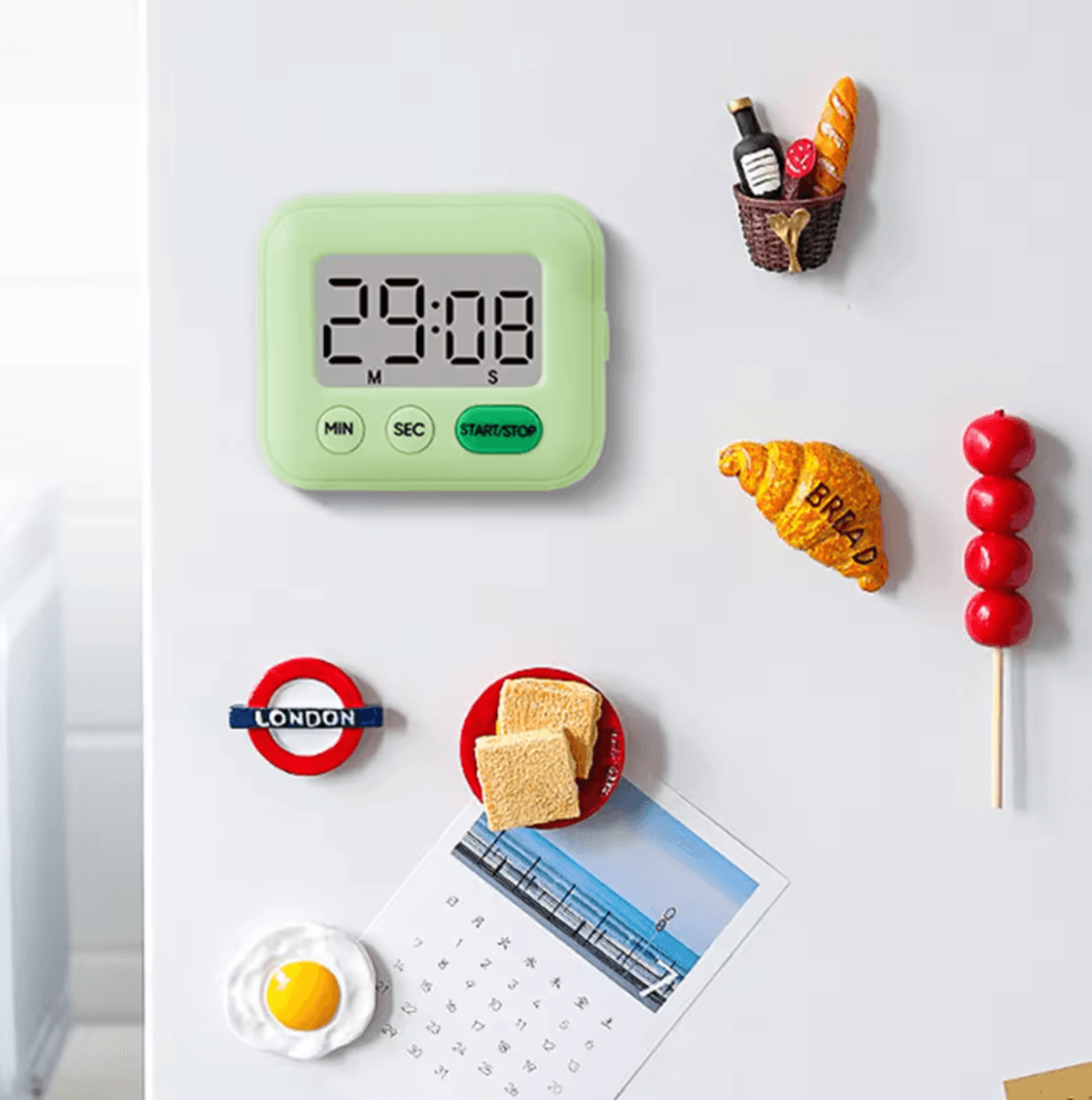 99 Minute Silent Magnetic Digital Timer 1