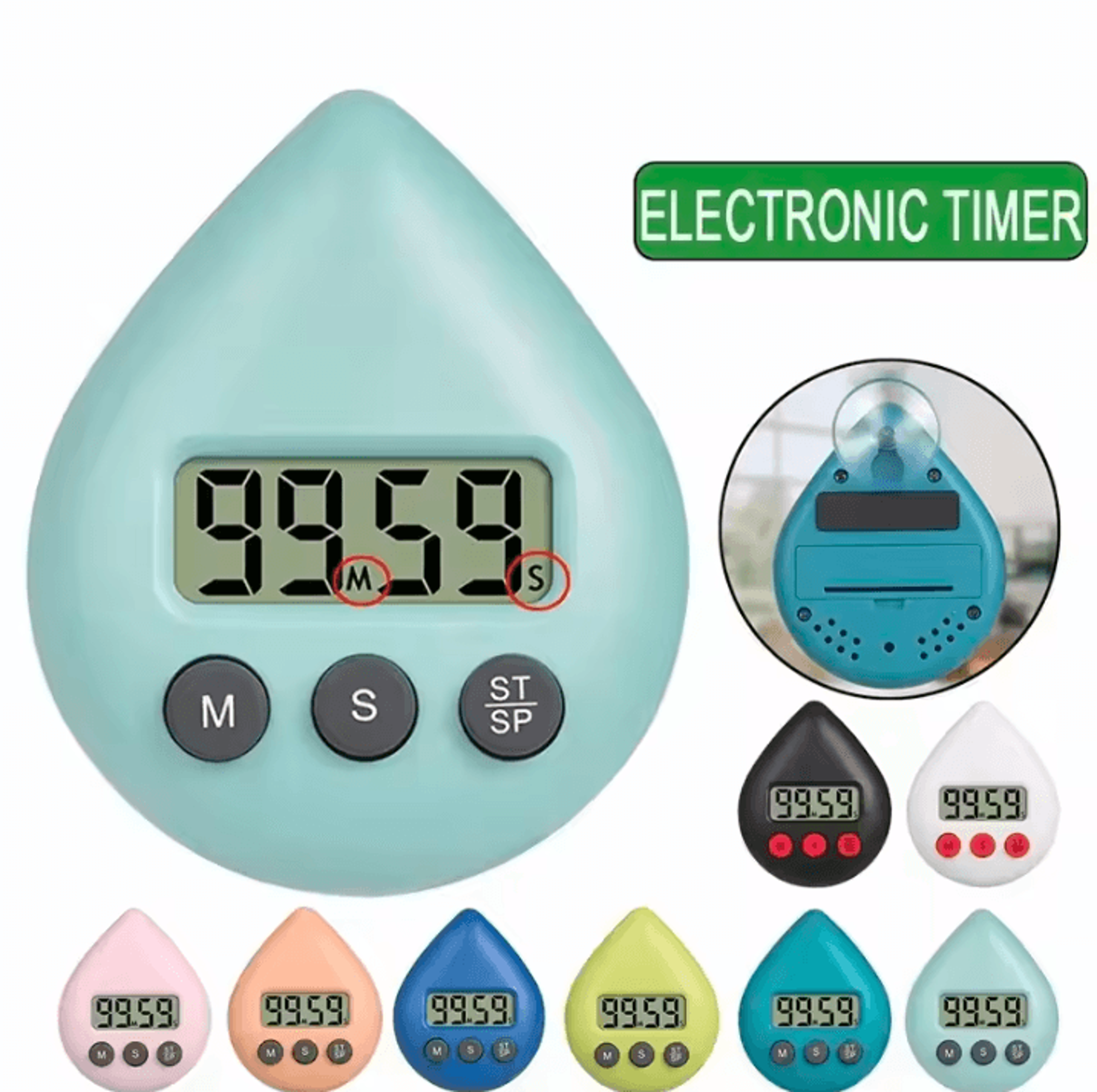 Mechanical Kitchen Countdown Timer With Alarm 0
