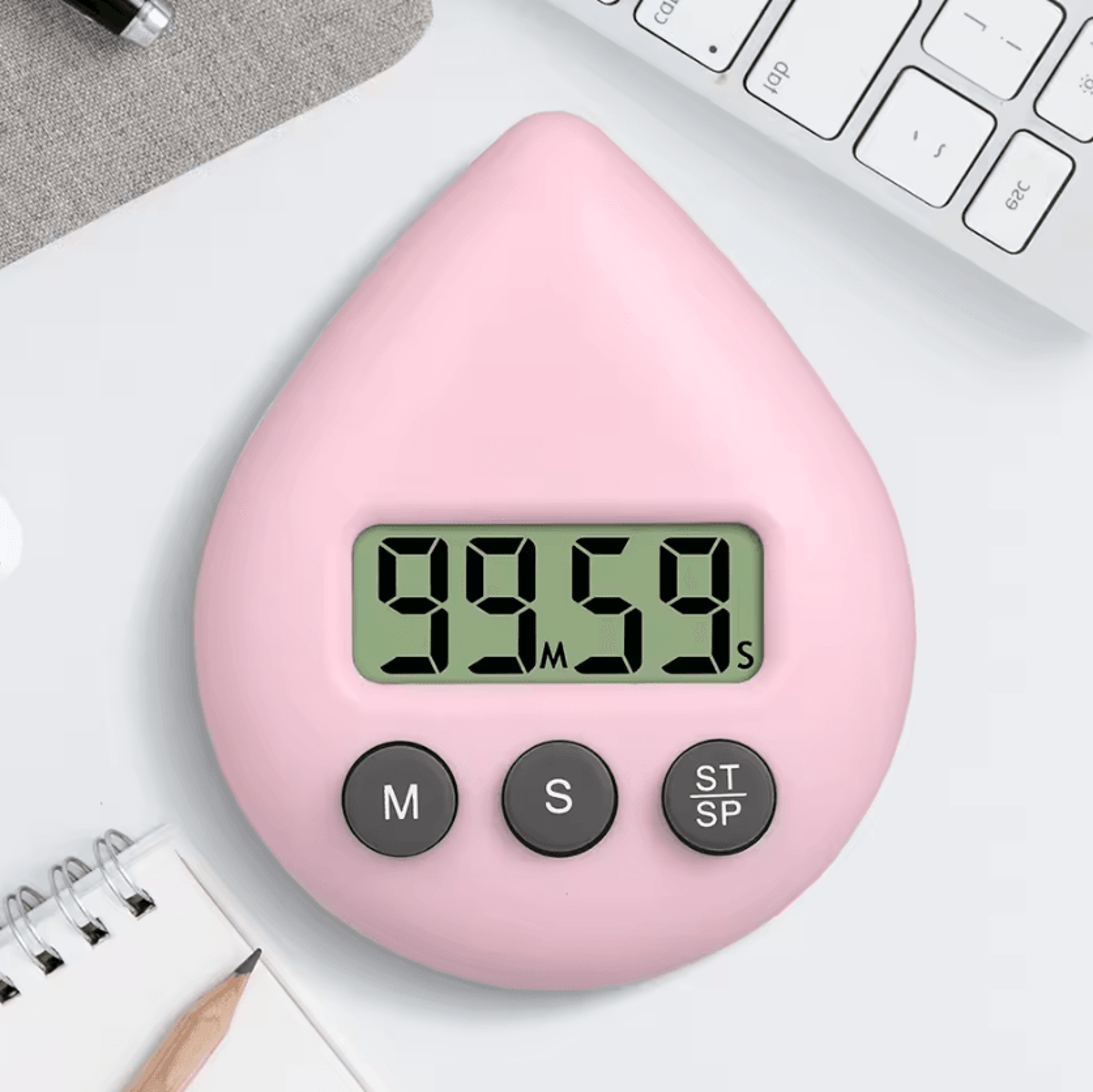 Mechanical Kitchen Countdown Timer With Alarm 10
