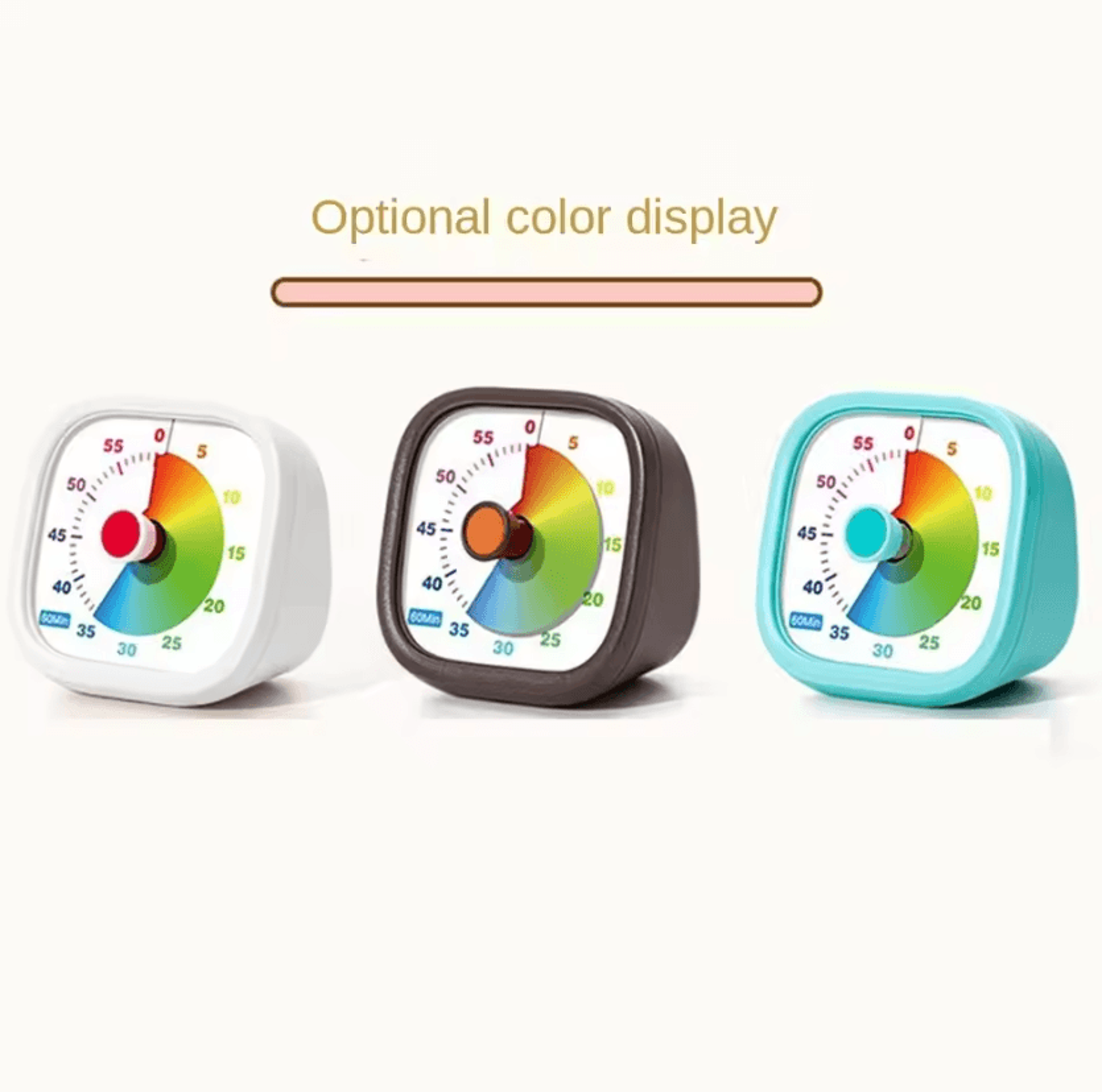 60 Minute Silent Visual Countdown Timer 3