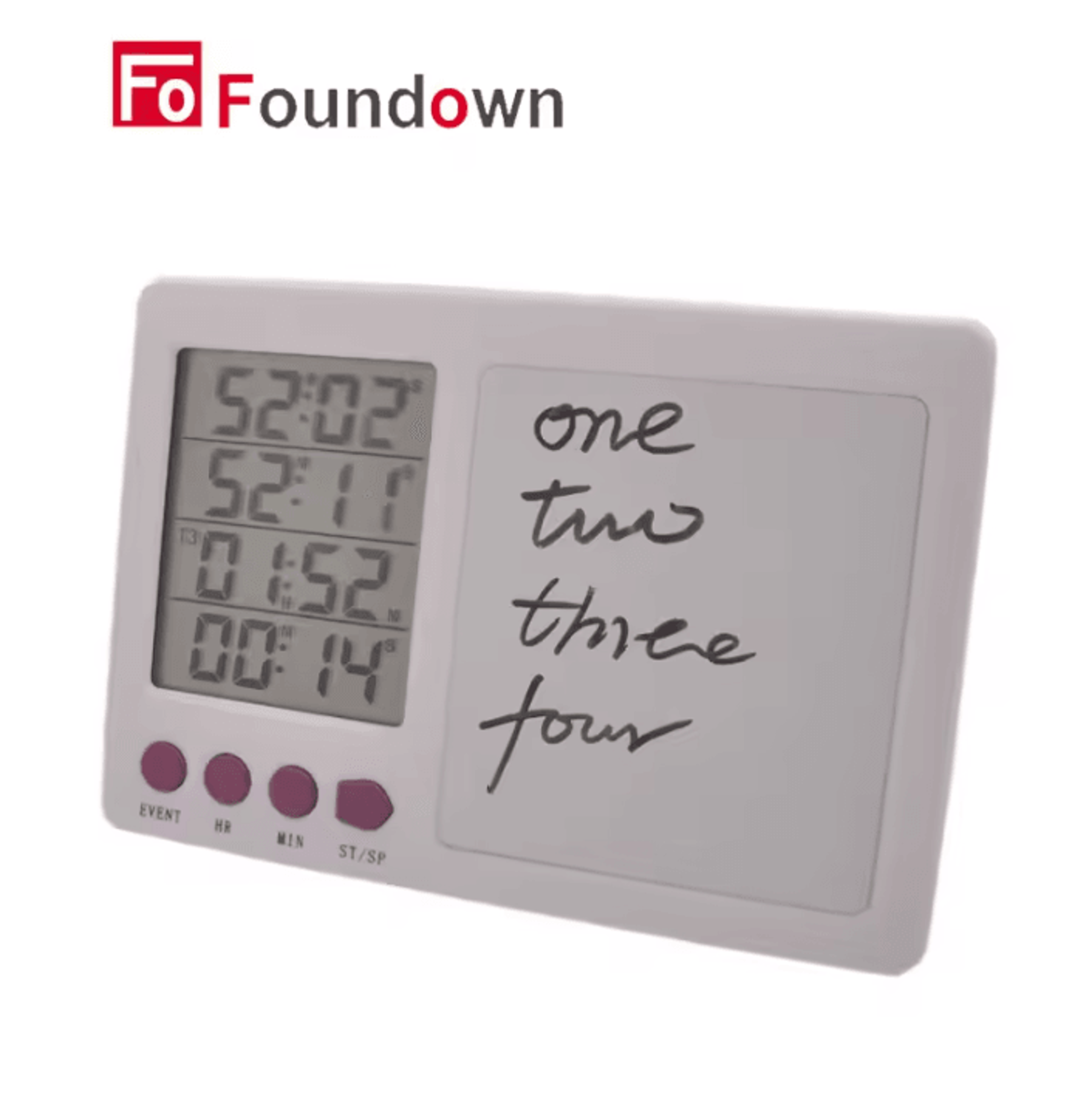 KT002 4 Channel Large LCD Digital Kitchen Timer 5