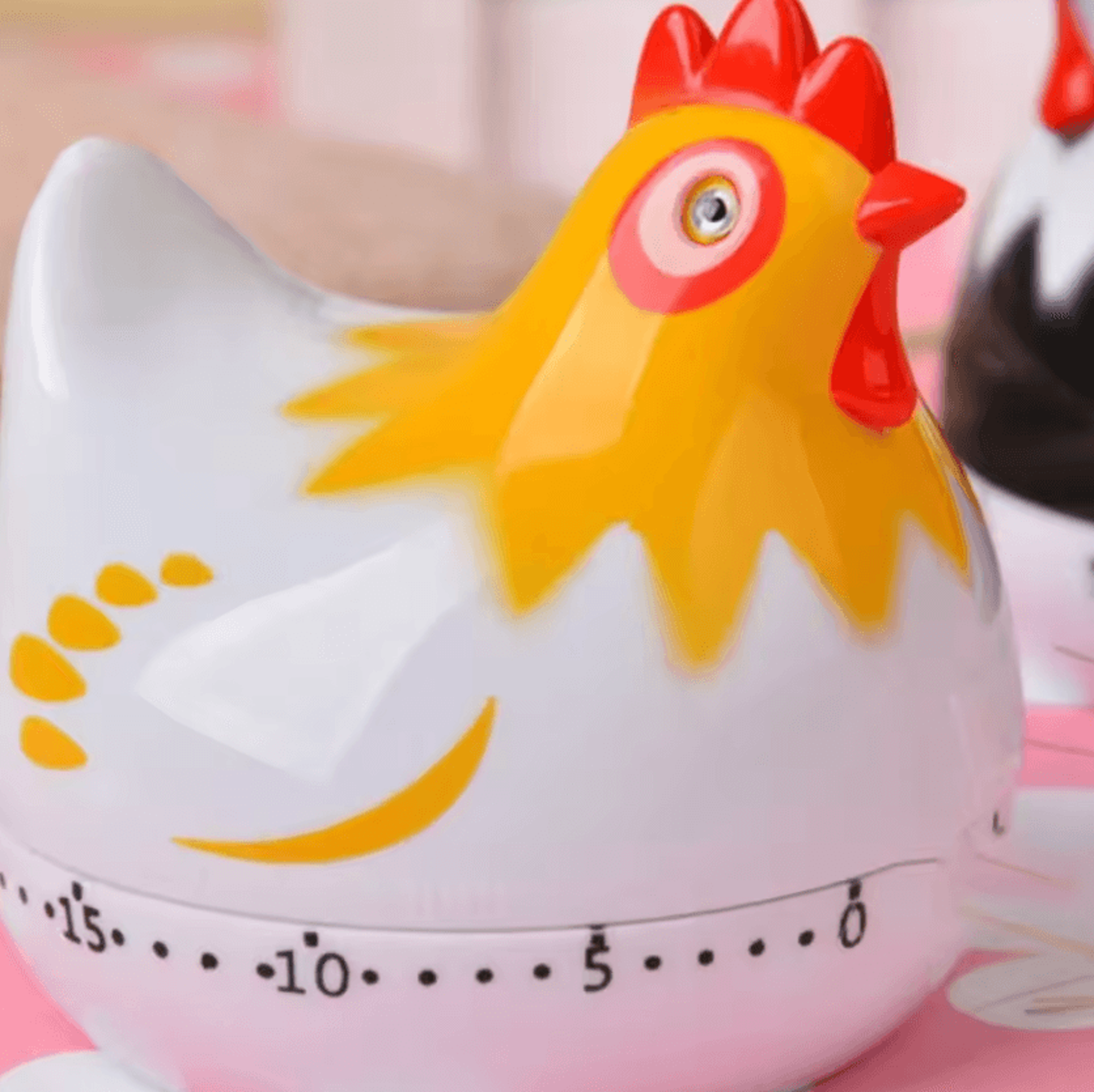 Cute Chicken Mechanical Kitchen Timer For Cooking And Baking 1