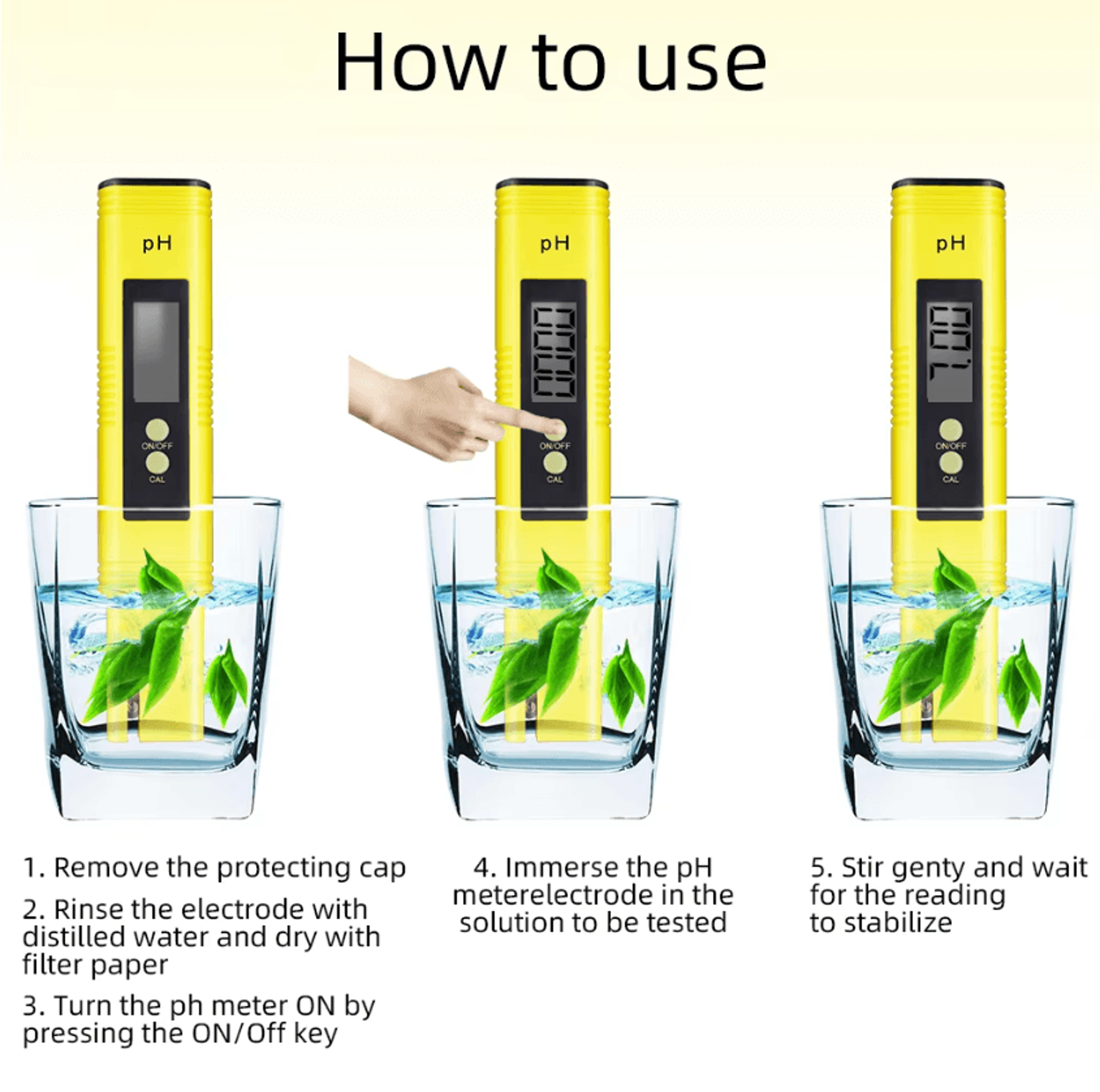 Digital PH And TDS Water Quality Tester Set With LCD Display 1