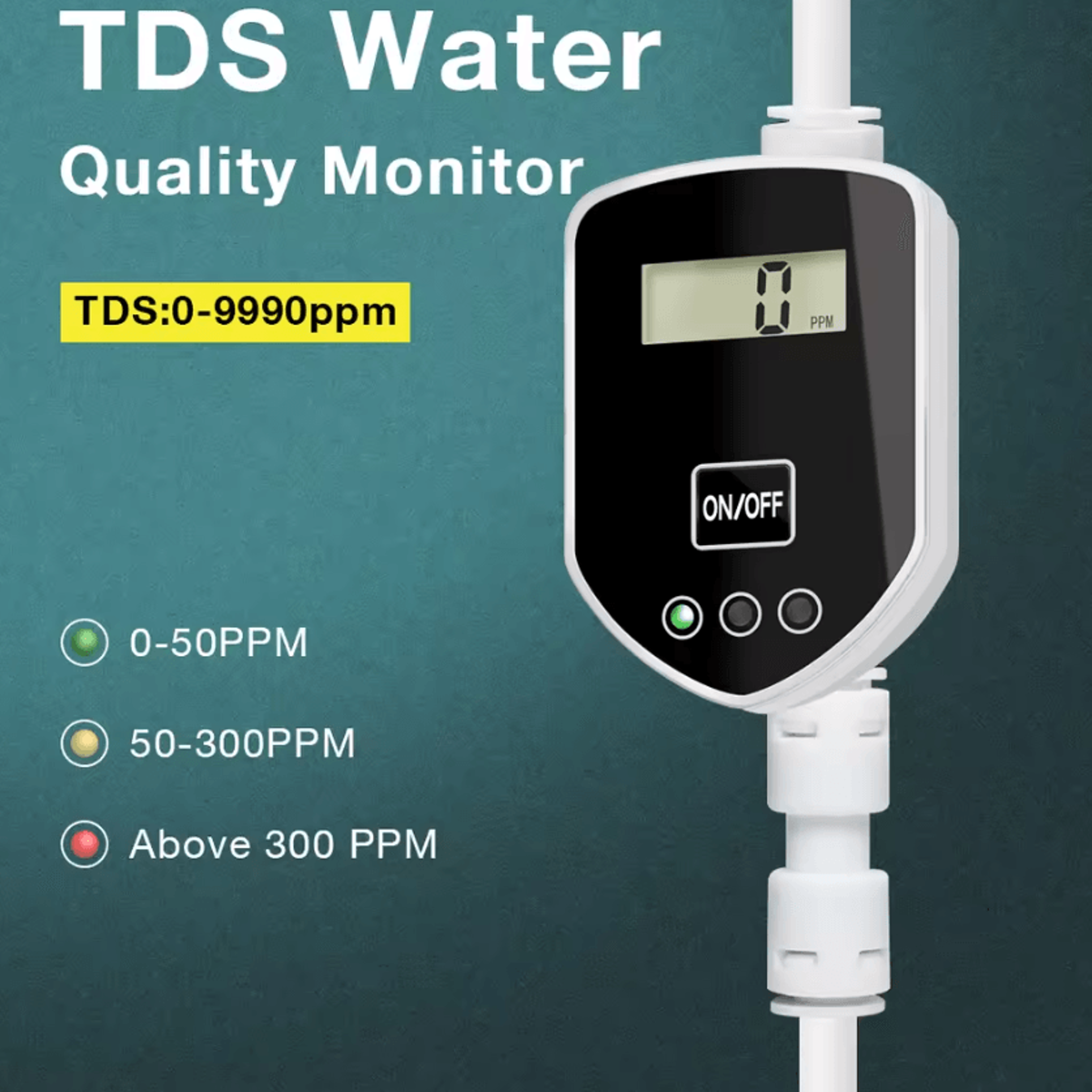 digital embedded tds water quality meter for real-time monitoring