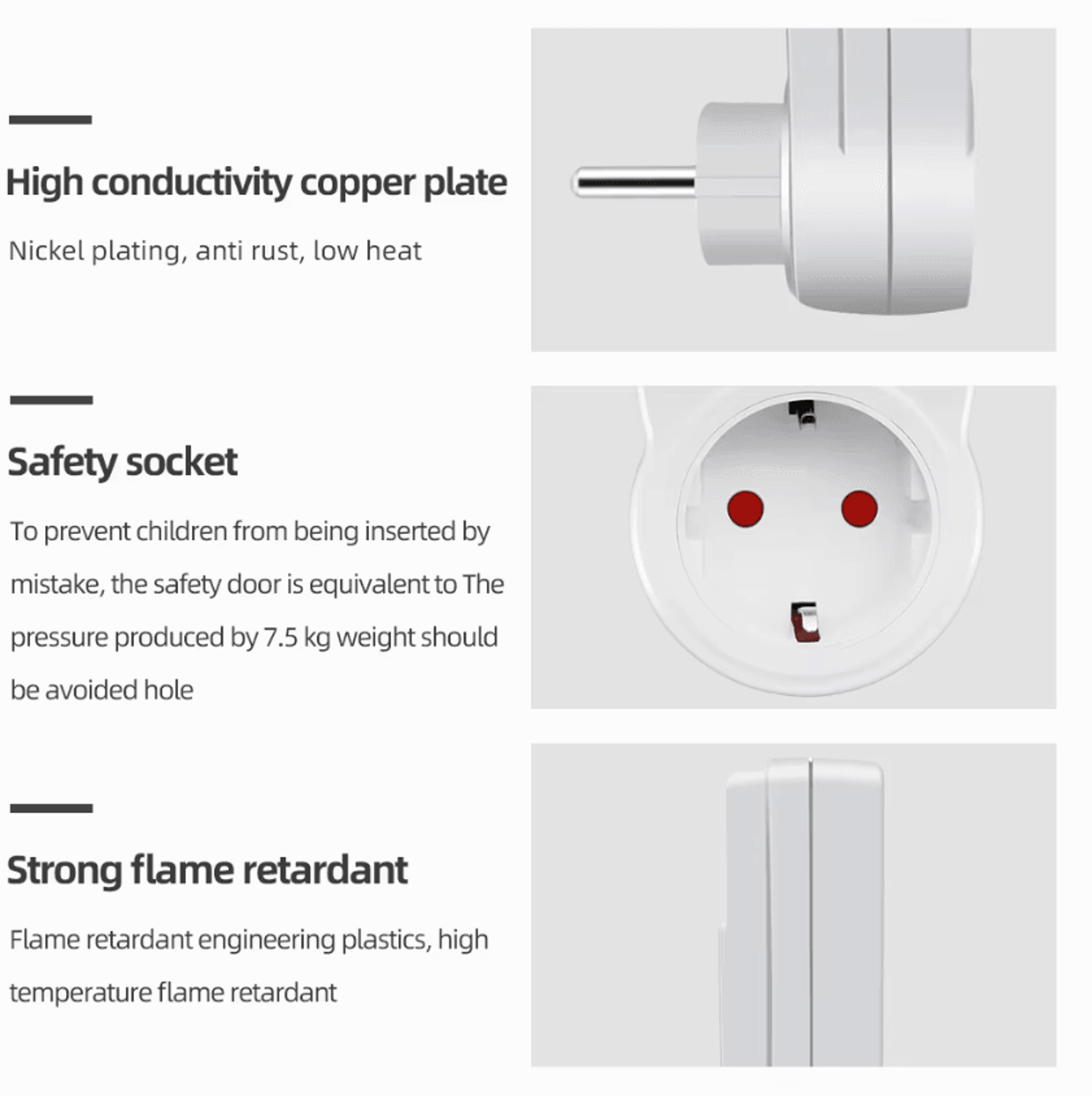 Digital Thermostat Timer Socket For Heating And Cooling 3