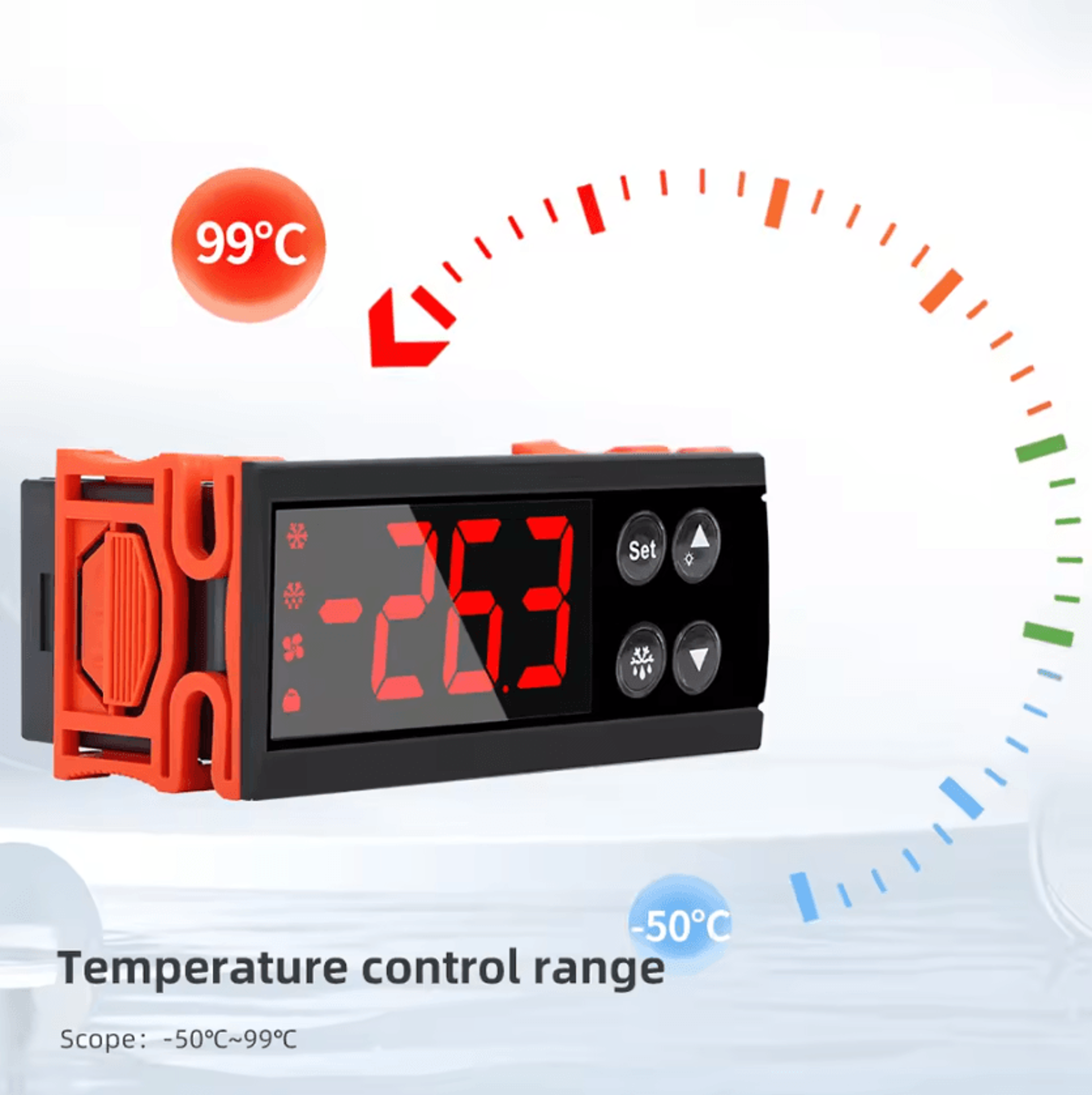 ECS961NEO Digital Temperature Controller For Refrigeration And Heating 3