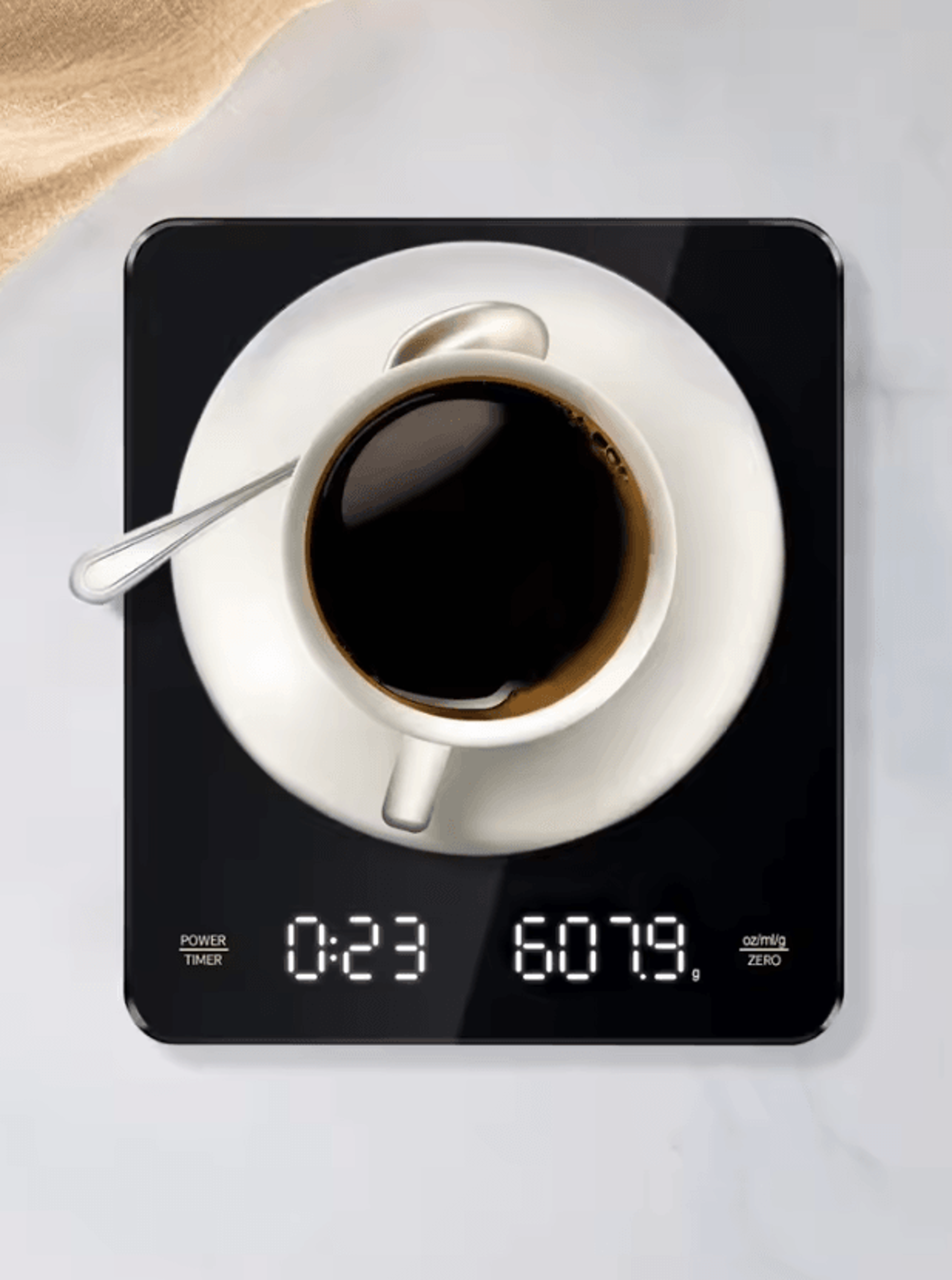 3kg Precision Digital Coffee Scale With Timer 0