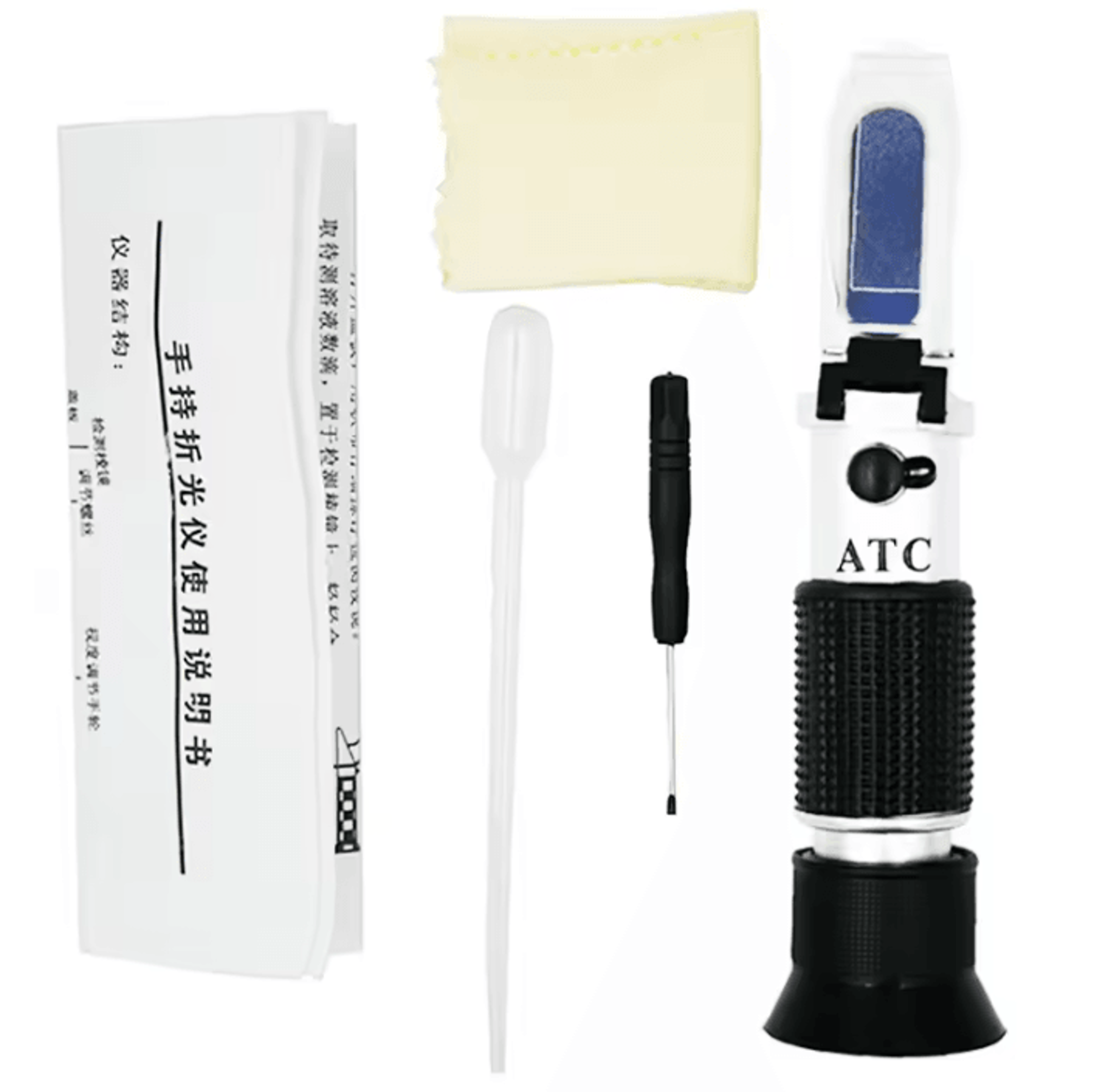 032 Brix Beer Wort Refractometer With ATC For Home Brewing 4