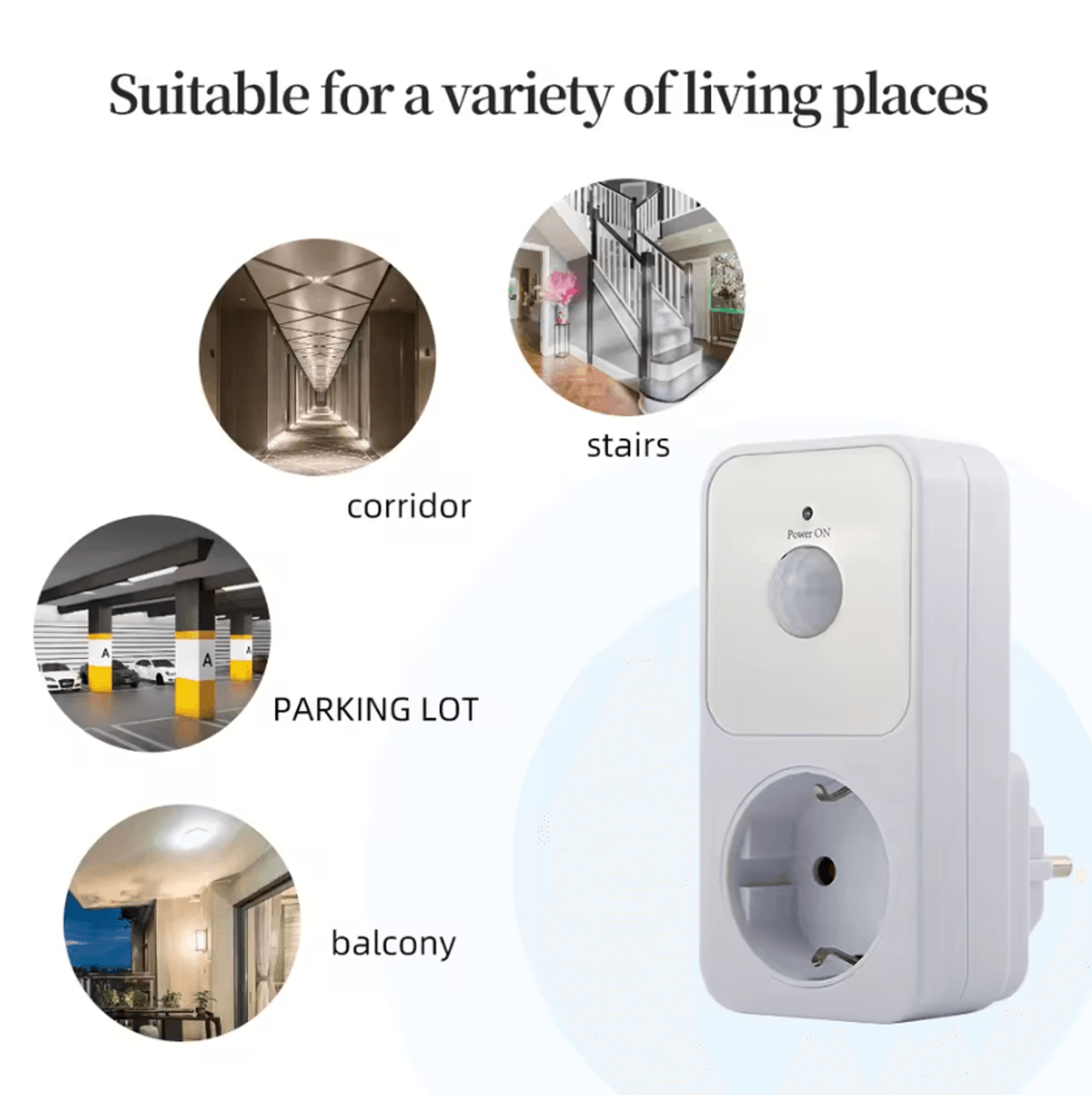 120 Degree PIR Motion Sensor Light Socket Automatic Lamp Switch 2
