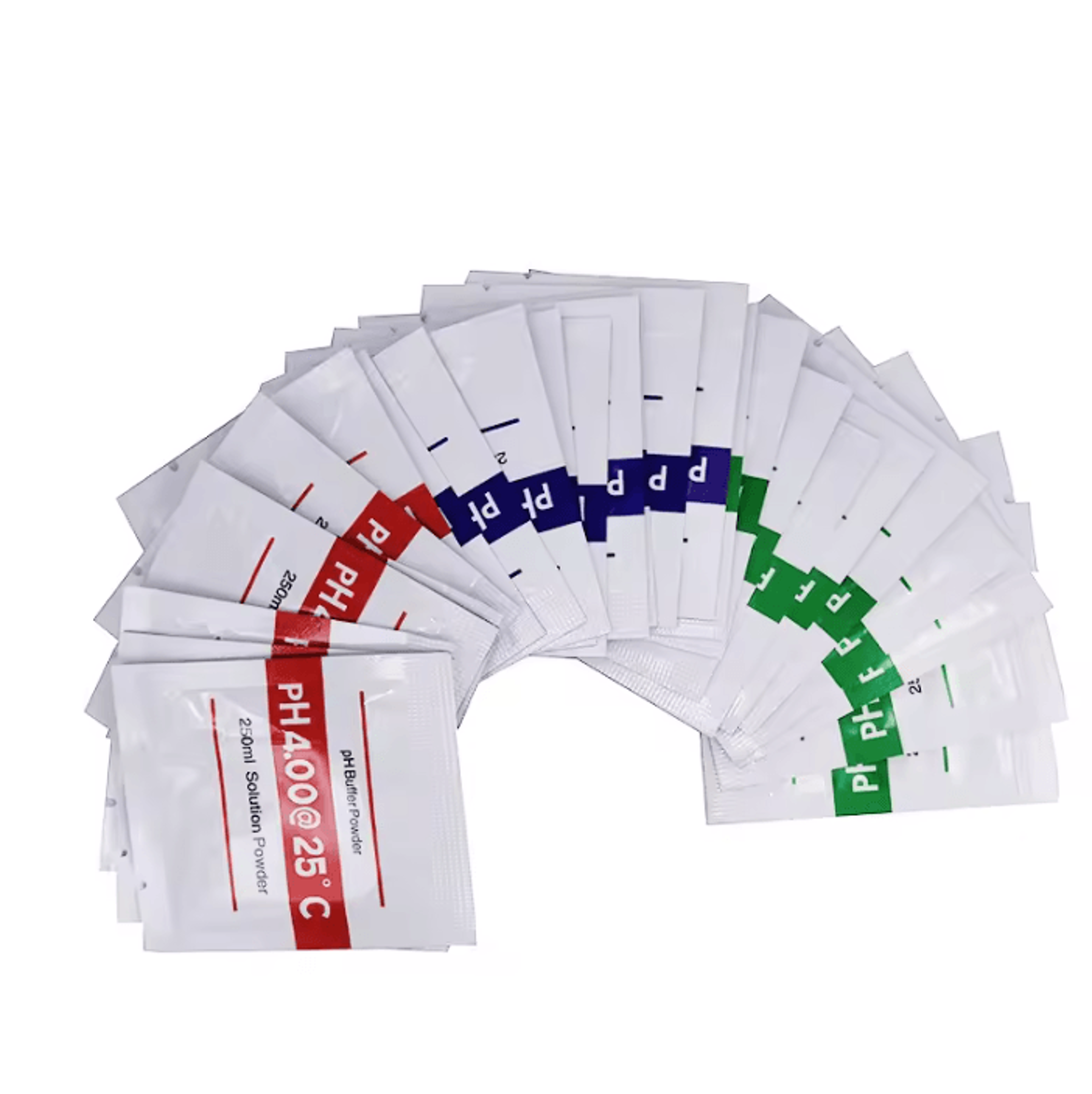 3 Pack PH Buffer Powder Calibration Solution For Digital PH Meters 0