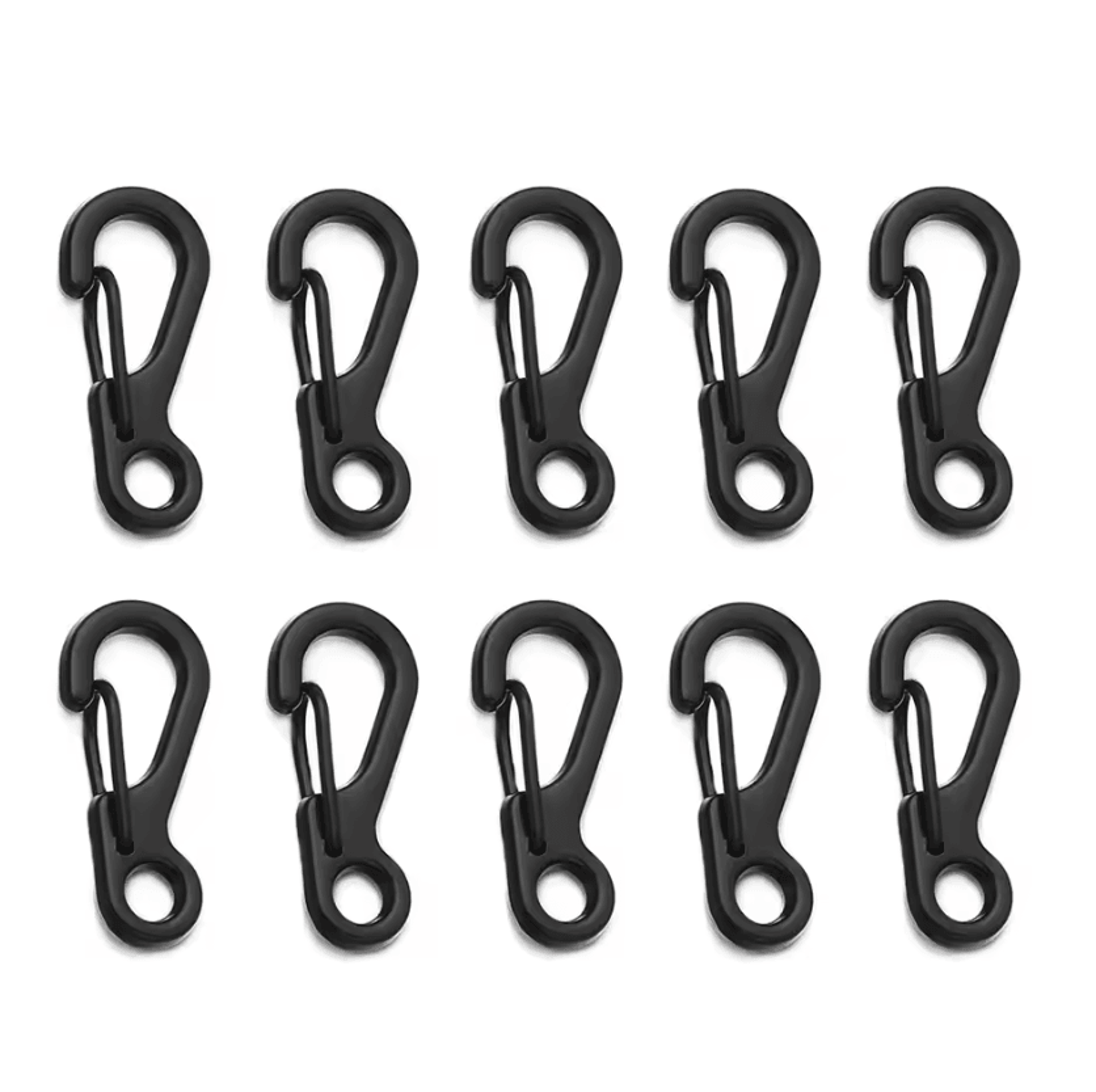Mini DRing Carabiner Keychain Clips For Camping And EDC Gear 4
