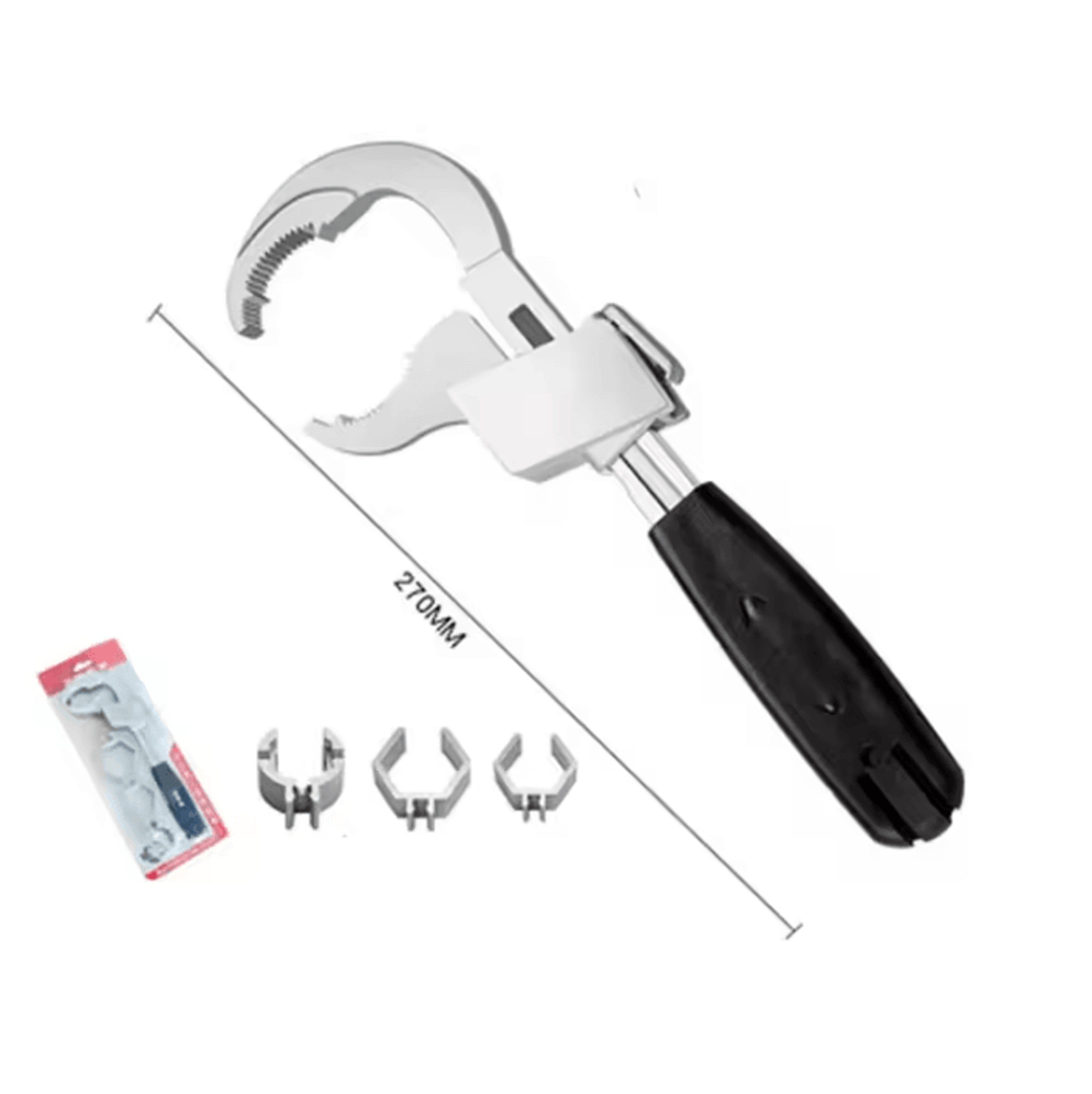 Universal Adjustable Sink Wrench For Bathroom Plumbing Repair 4