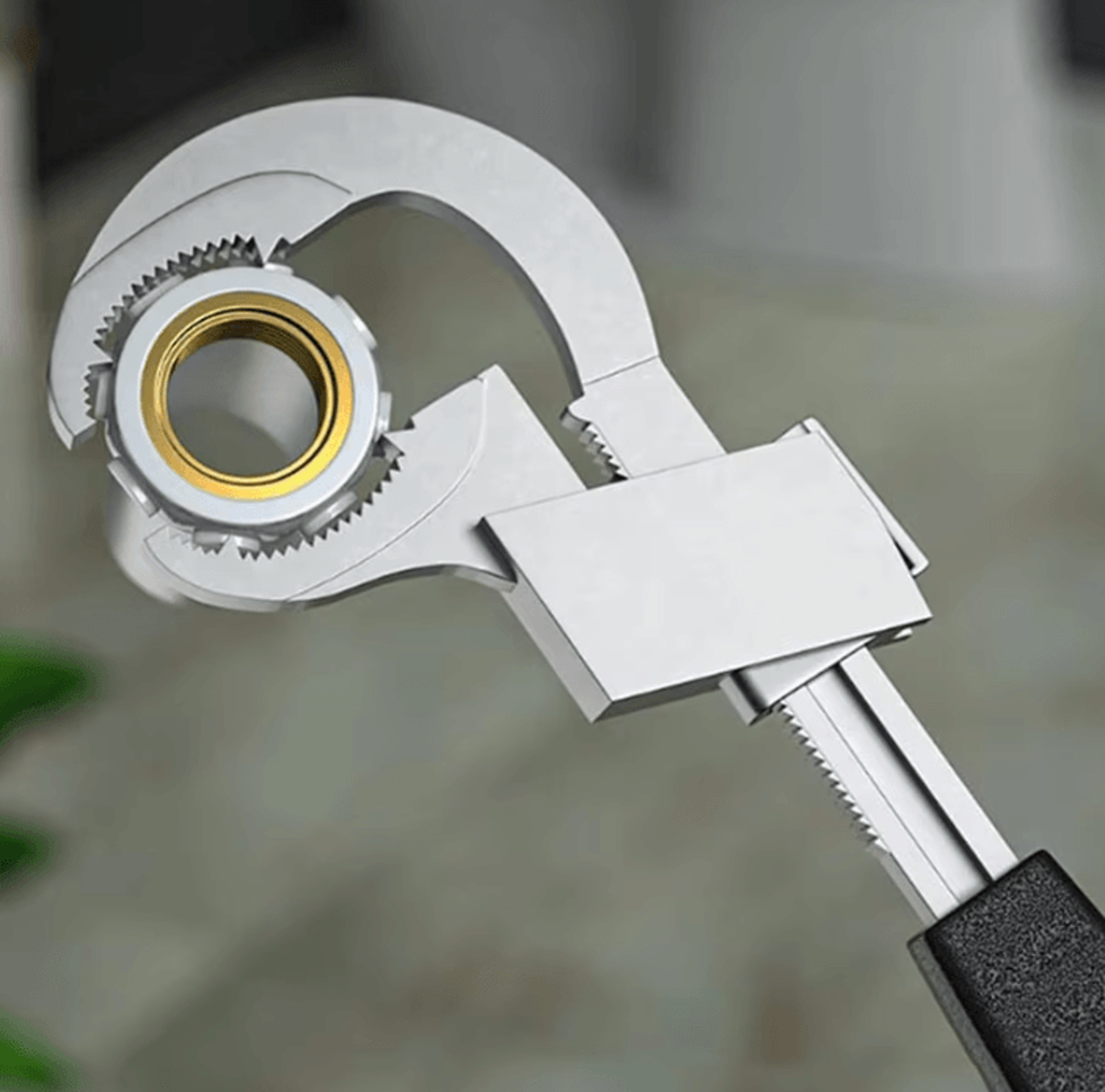 Universal Adjustable Sink Wrench For Bathroom Plumbing Repair 1