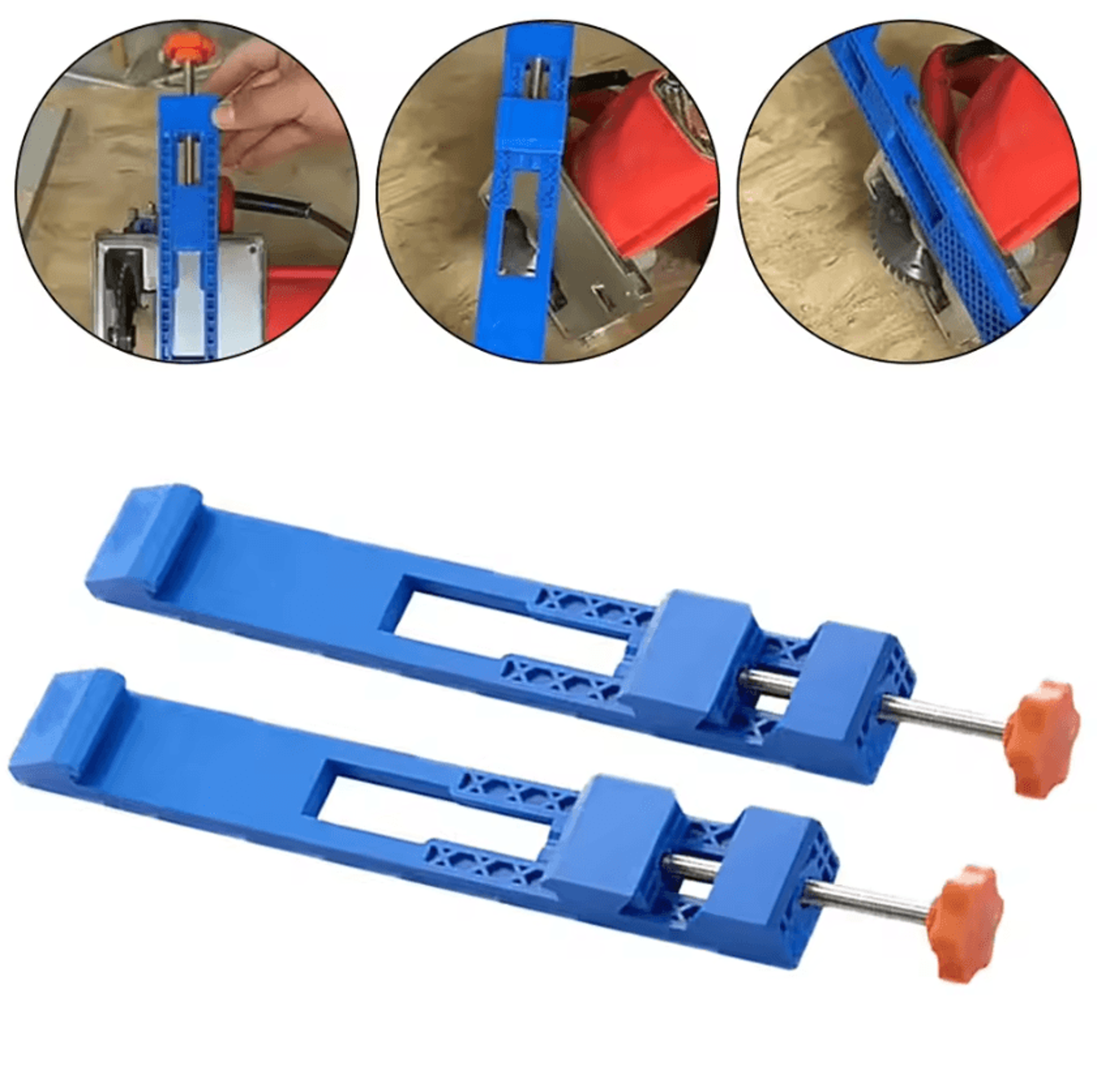 Adjustable Circular Saw Guide Clamp For Precision Wood Cutting 1