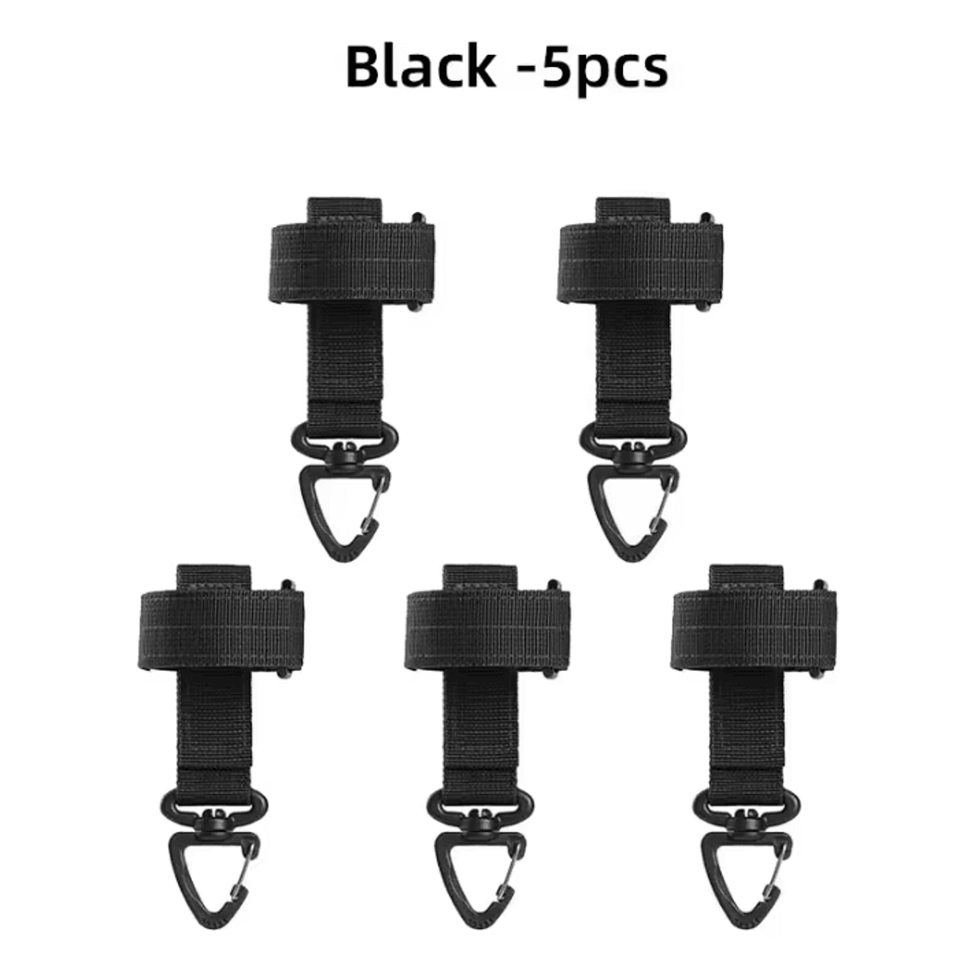 Tactical MOLLE Gear Clip Keychain And Glove Holder 9