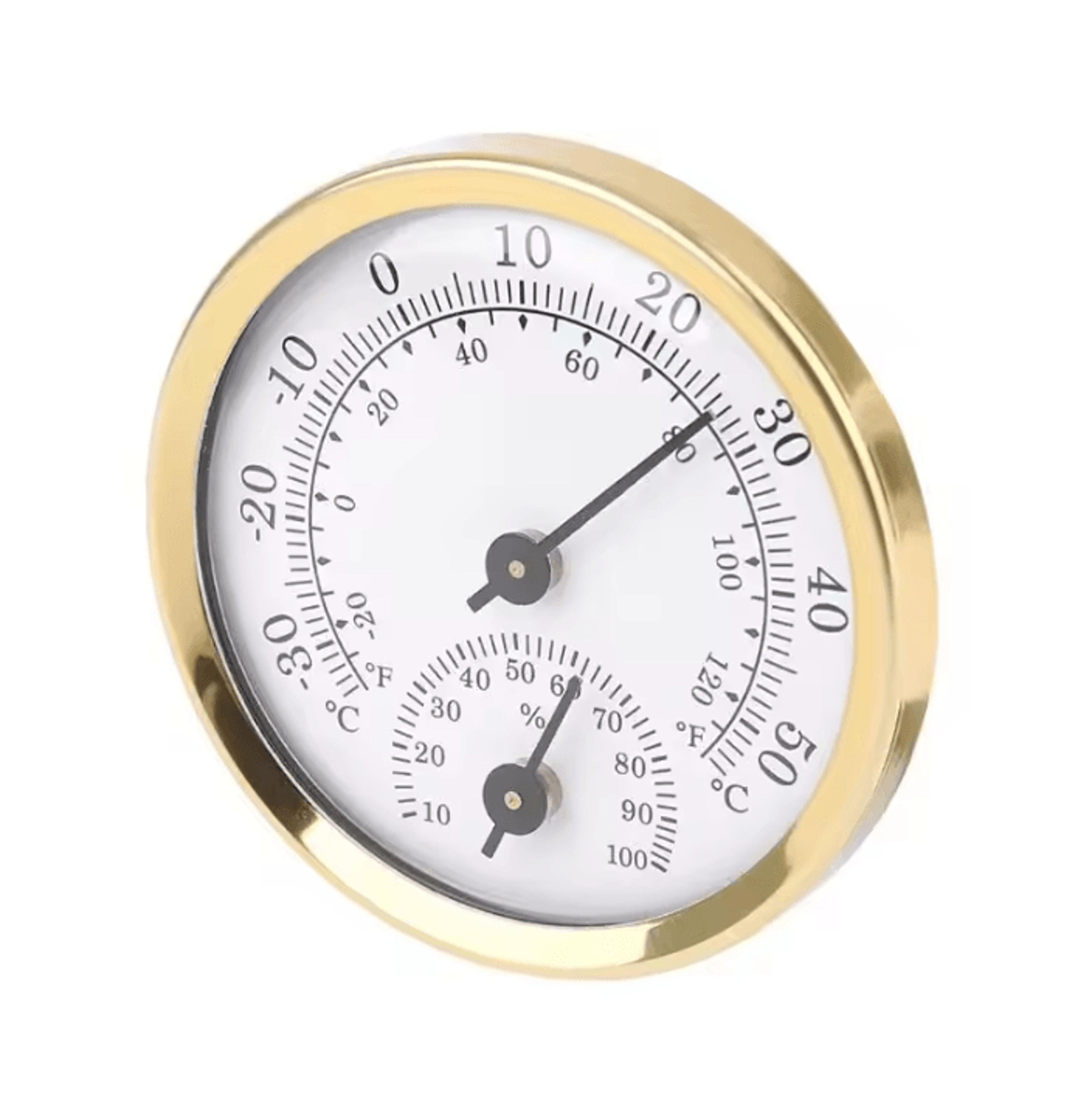 Mini 2 In 1 Analog Thermometer Hygrometer Temperature And Humidity Gauge 1