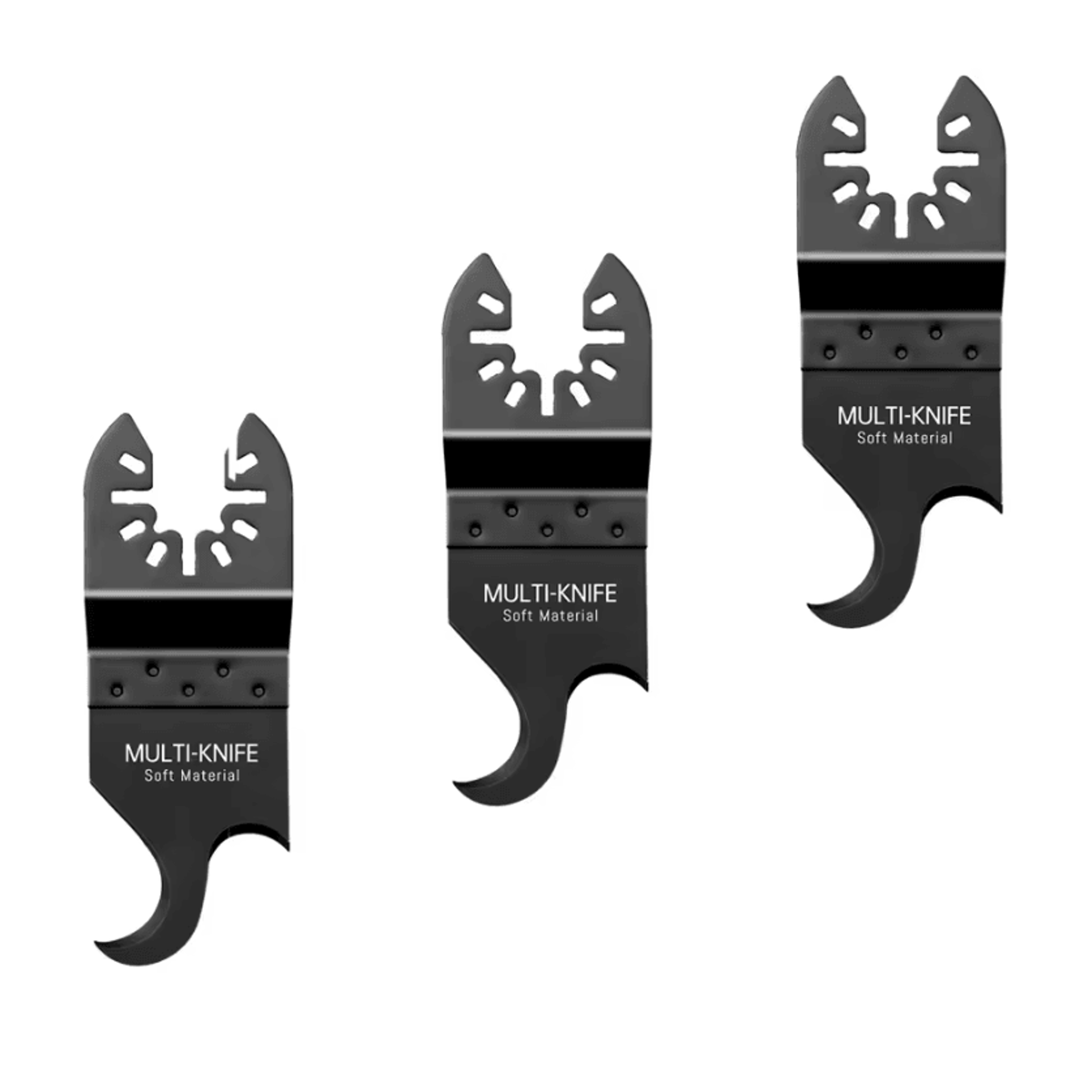 1 Or 3 Piece Oscillating Multi Tool Hook Knife Blade For Soft Materials 6