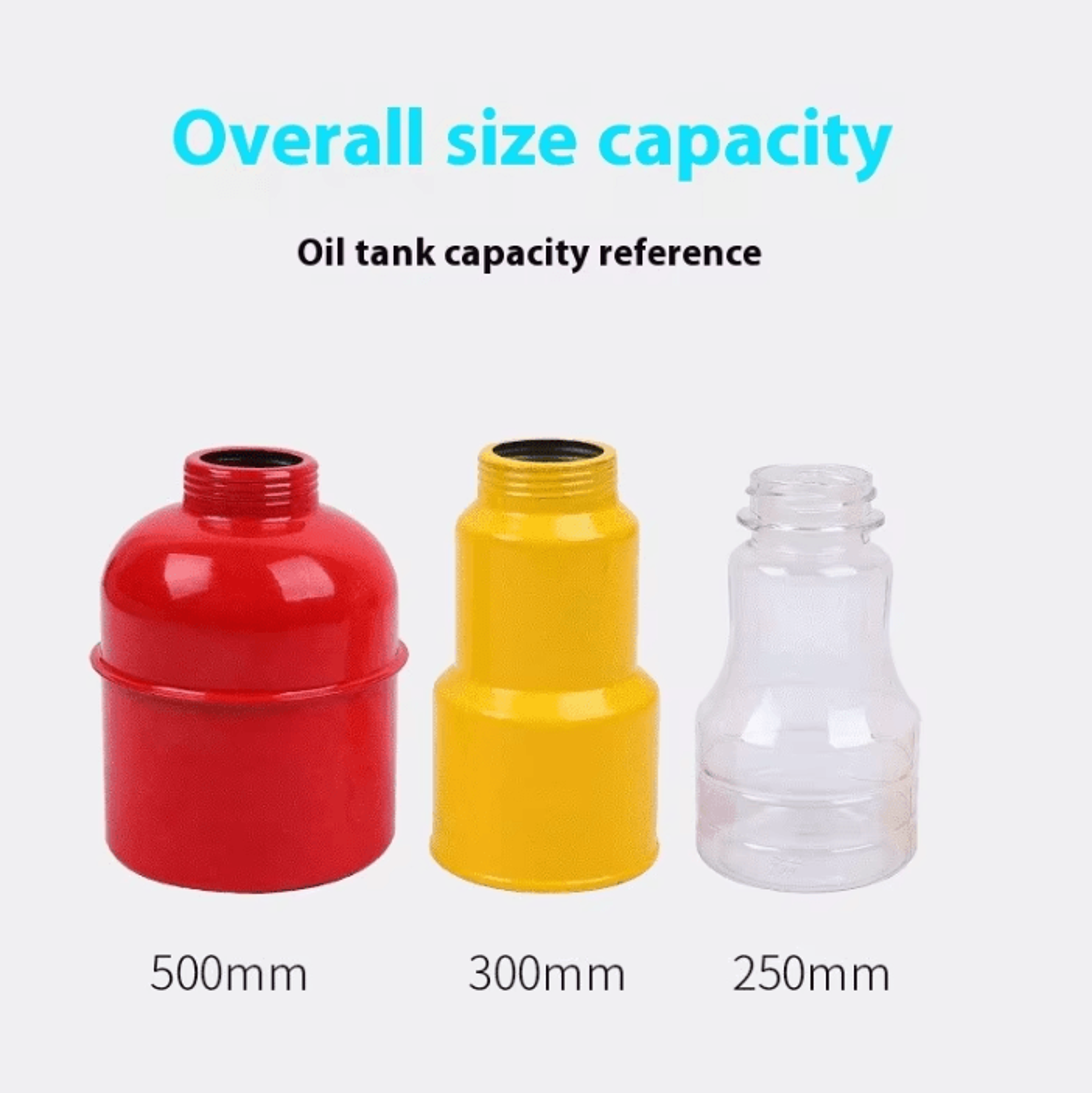 metal high pressure pump oil can for precision lubrication