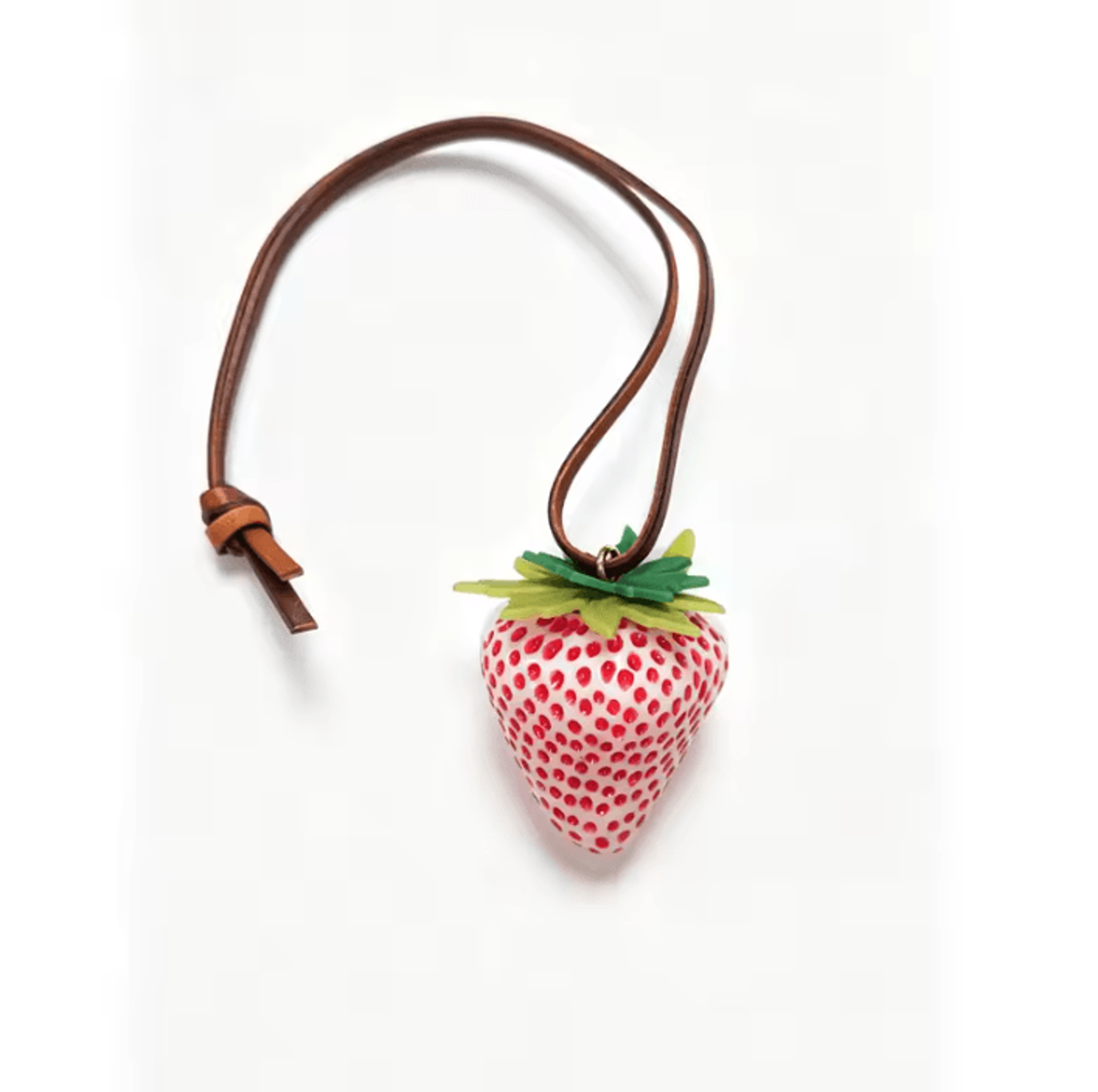 Cute Resin Strawberry Bag Charm Keychain 6