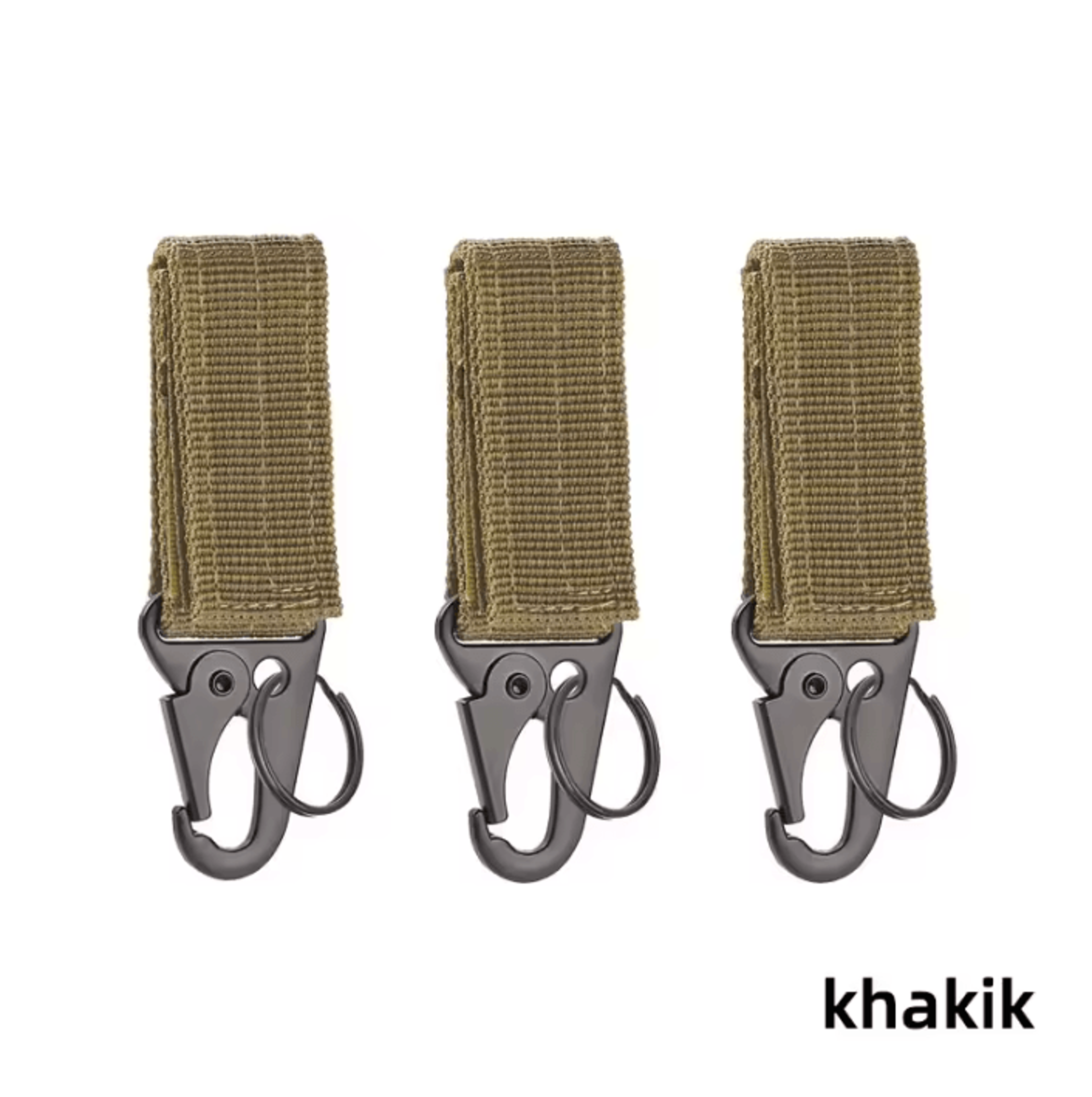 High Strength Nylon MOLLE Carabiner Key Hook 6