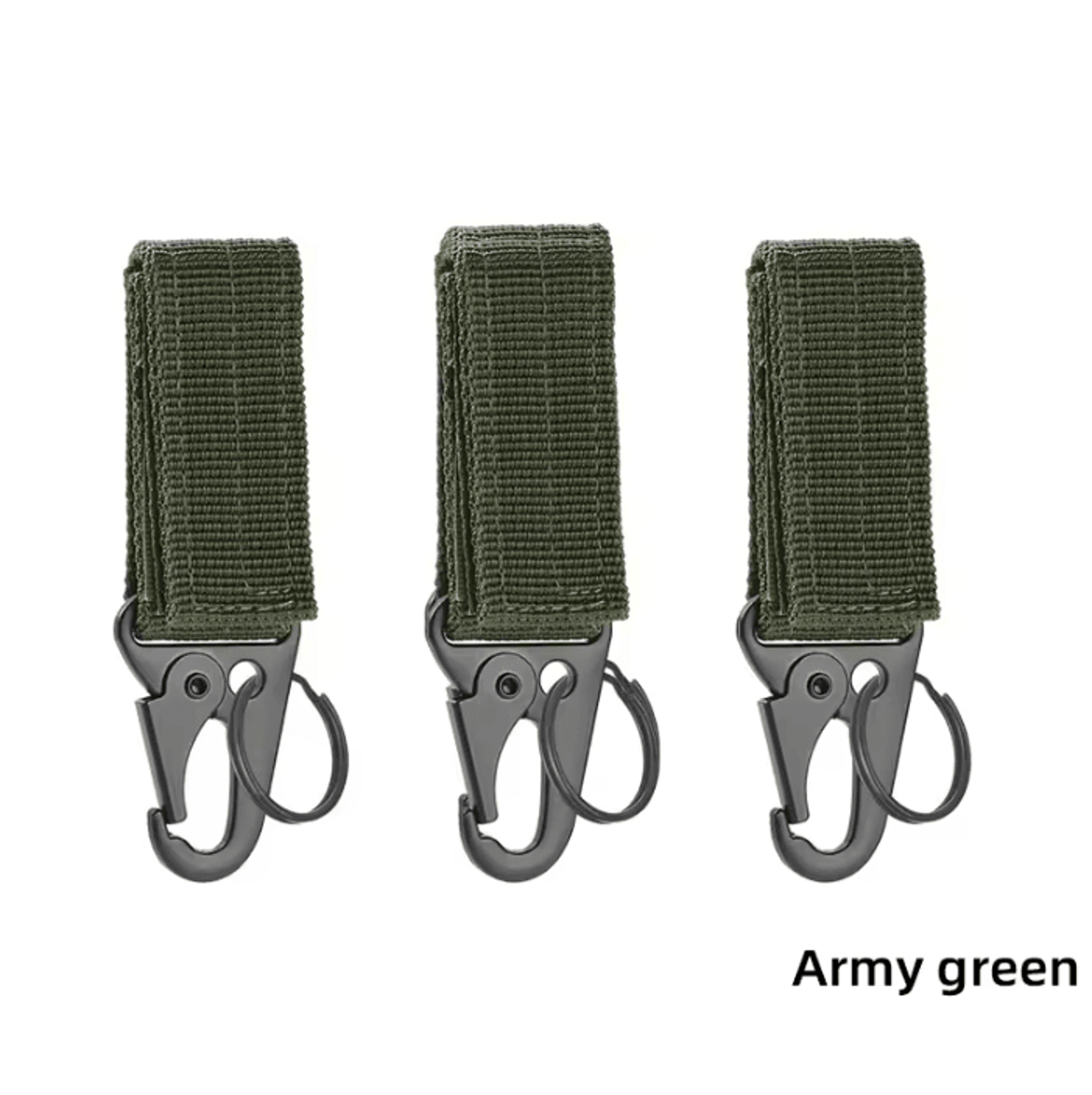 High Strength Nylon MOLLE Carabiner Key Hook 3