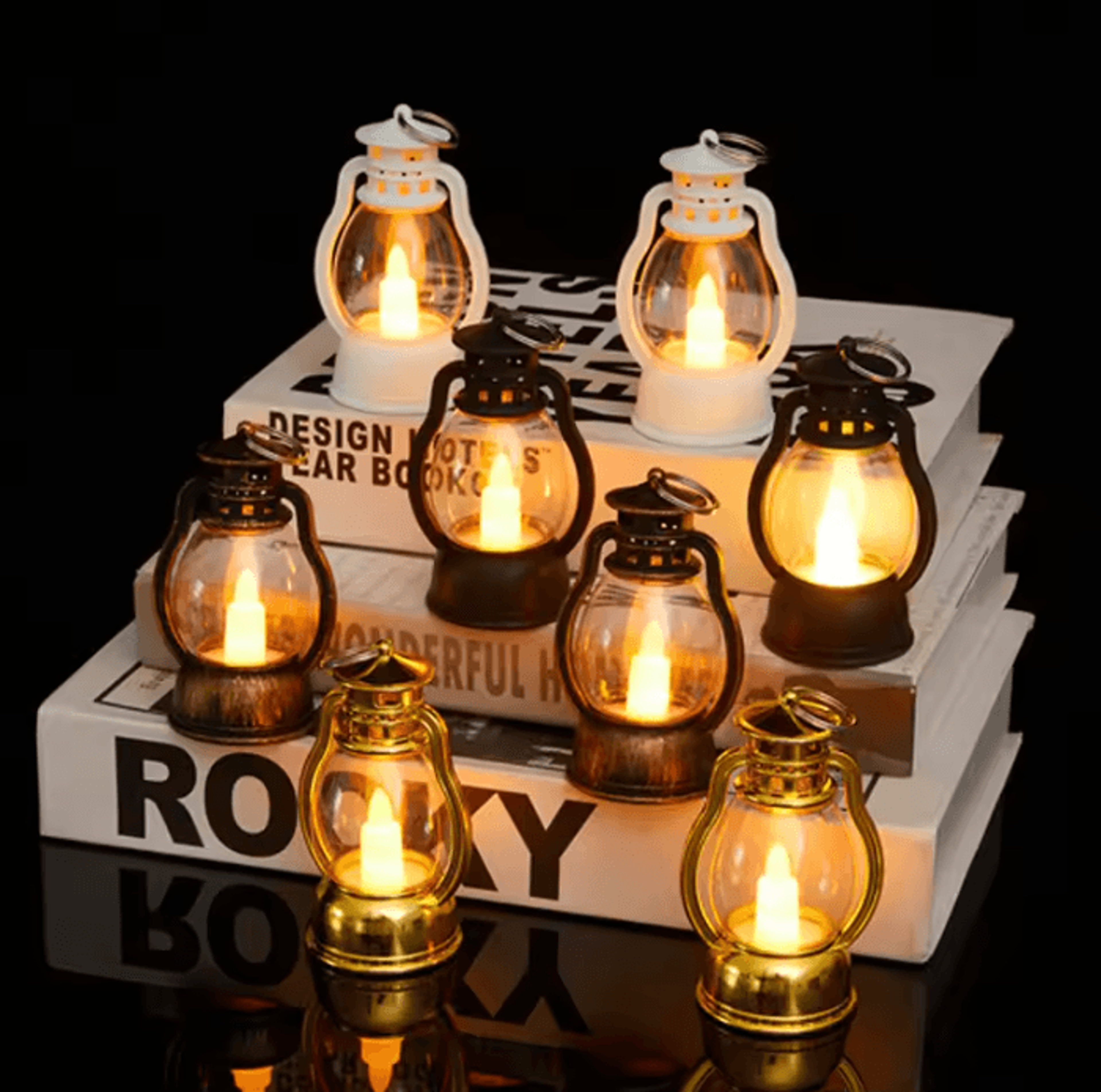 Flameless LED Electronic Candle Night Light 0