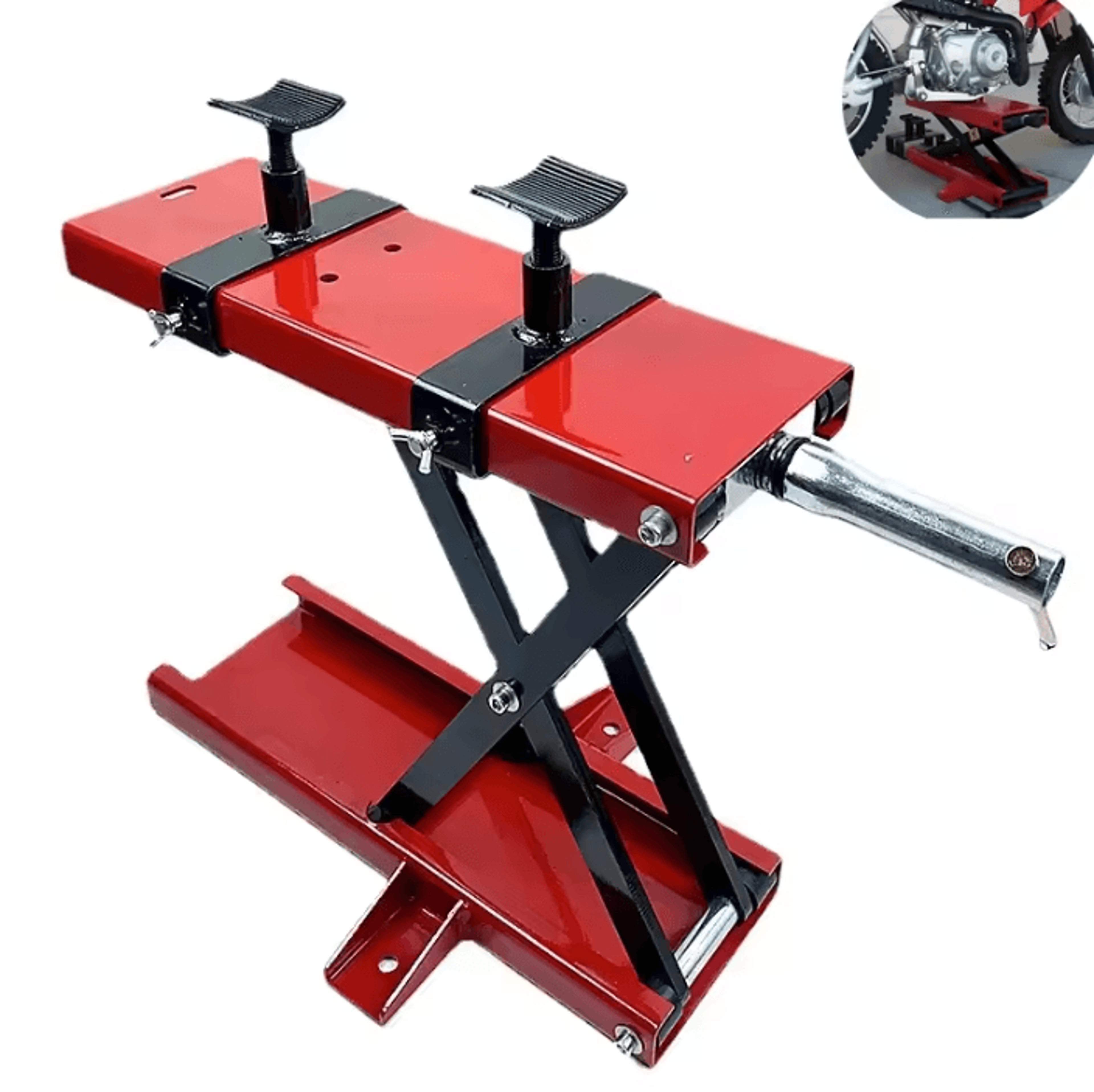 1100 lbs heavy duty motorcycle scissor lift jack