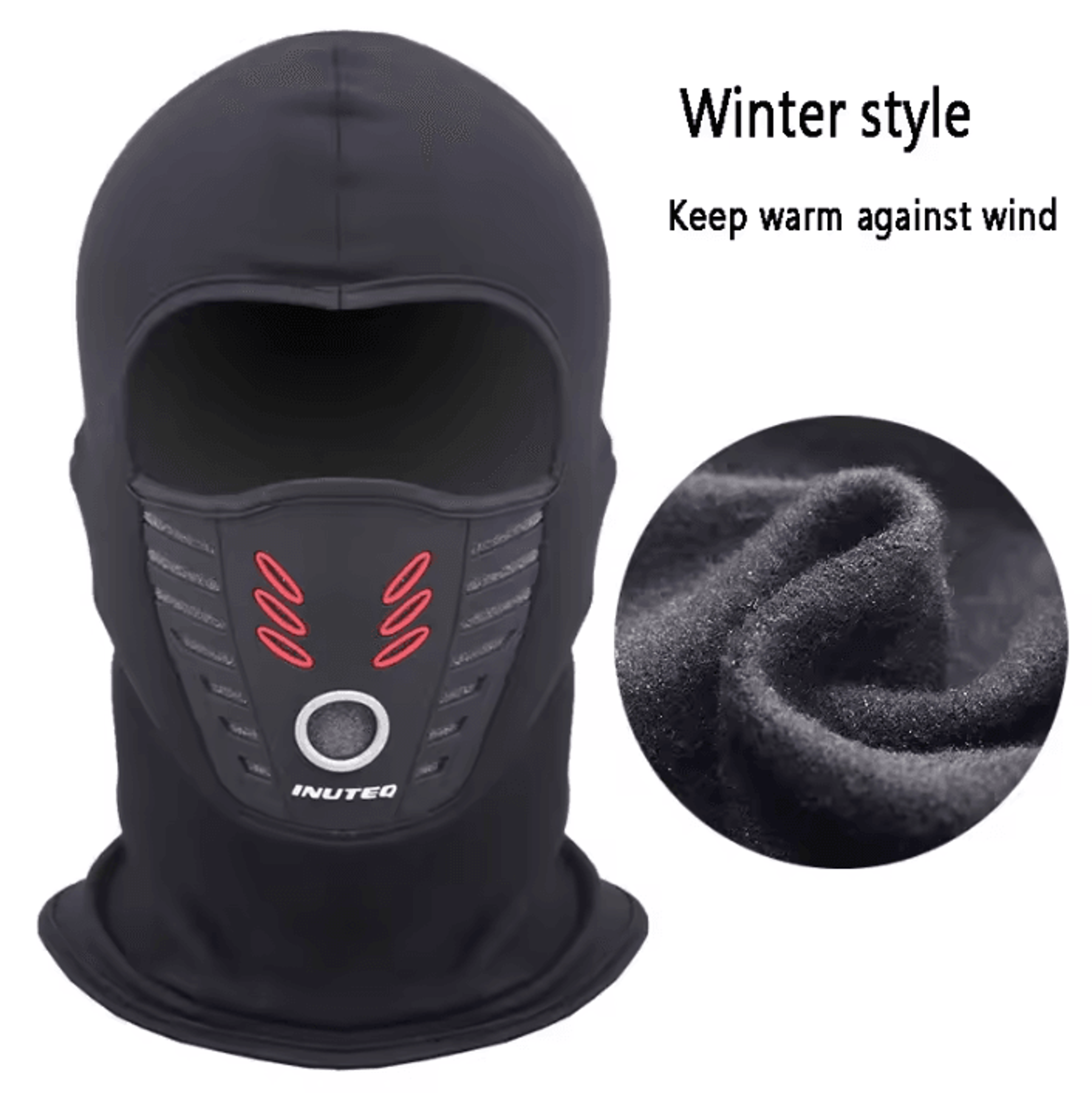 Winter Fleece Windproof Motorcycle Balaclava 5